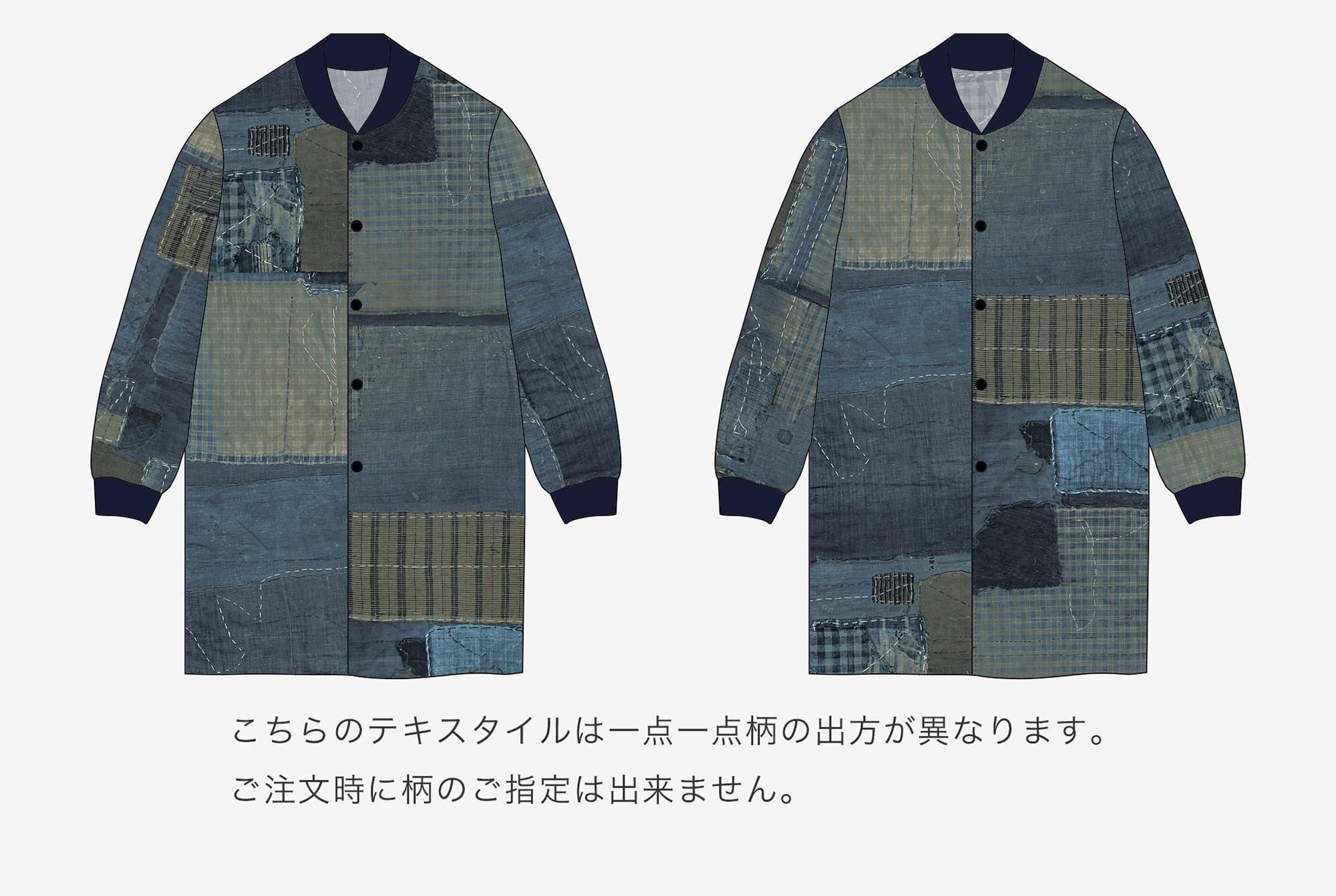 亚麻棉弹力夹克衫/BORO IJ