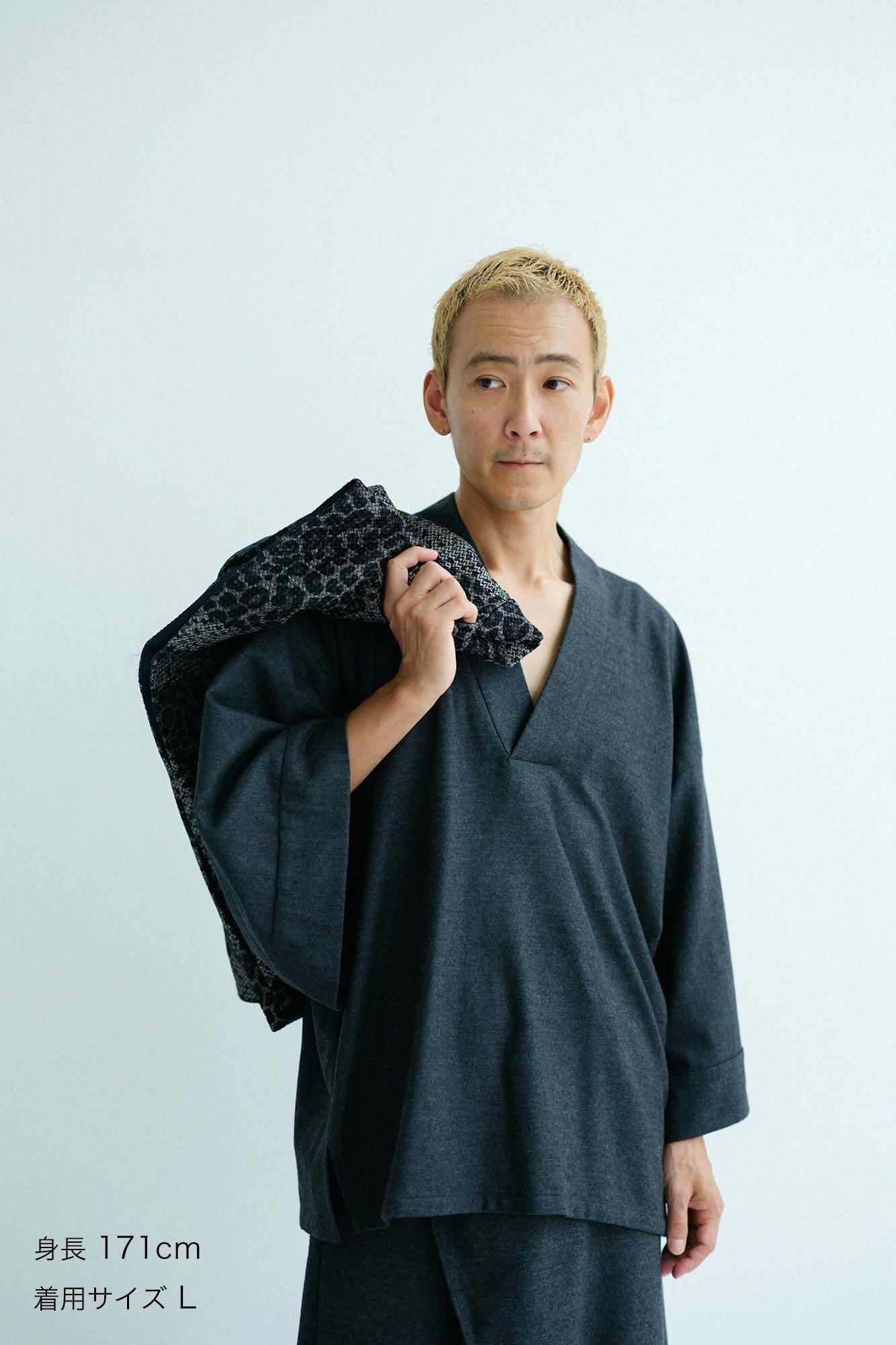 Balancircular® Wool Fubi Shirt Charcoal Grey