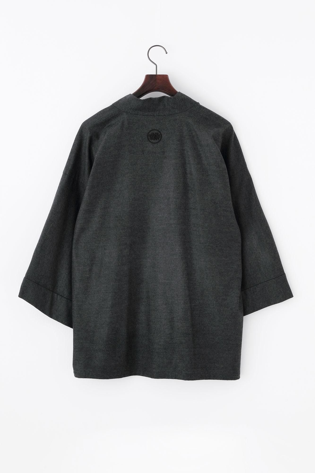 Balancircular® Wool Fubi Shirt Charcoal Grey