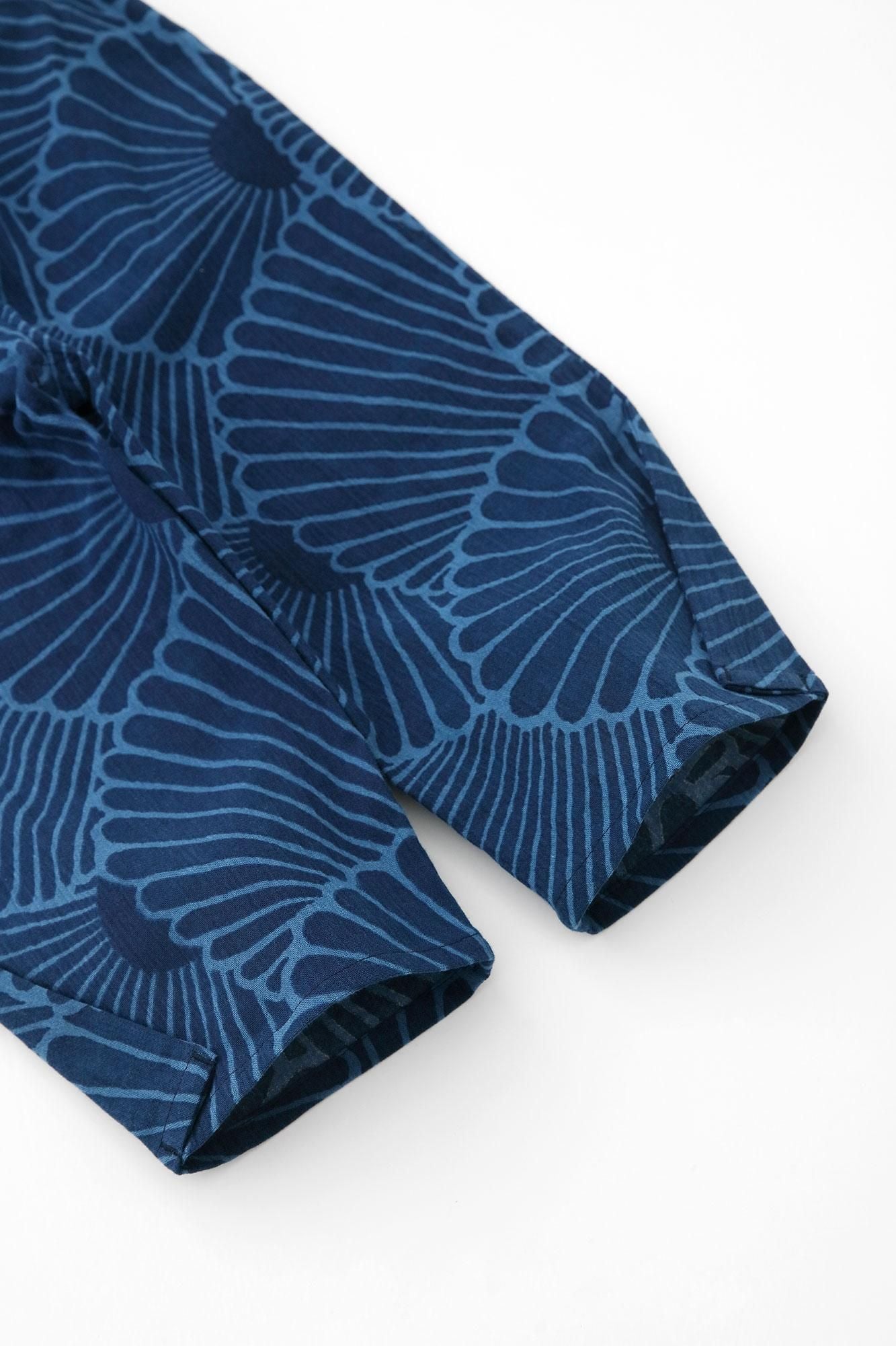 ●高島縮棉20/20 愛奈森童裝長褲 蕾/菊扇