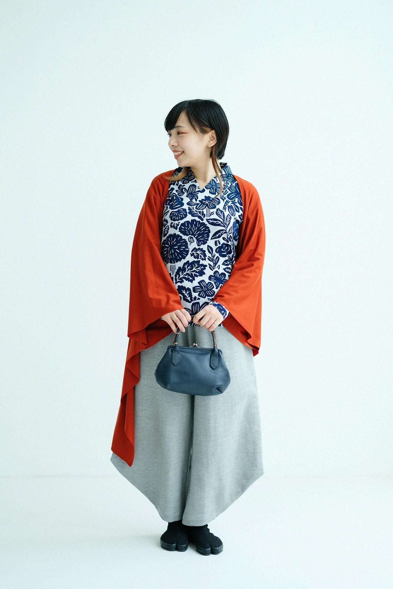 Seba Fubi Kimono Collar Shirt Nukiemon Woodcut