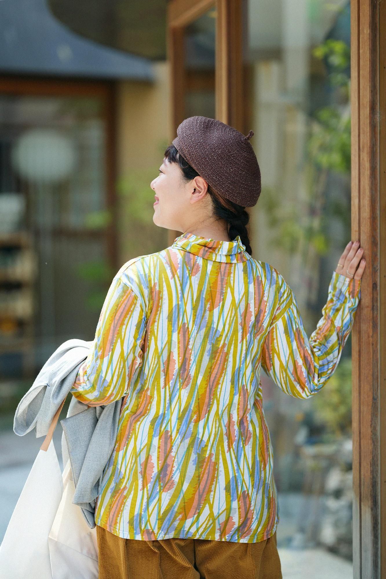 衿巻ジバン/なびく