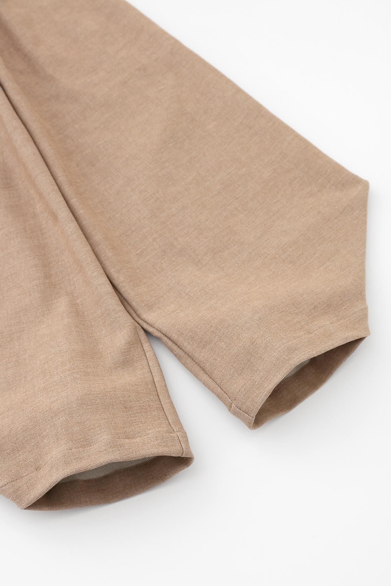 Shin Twill Weave Wide-legged Pants Odayaka / Clove Brown