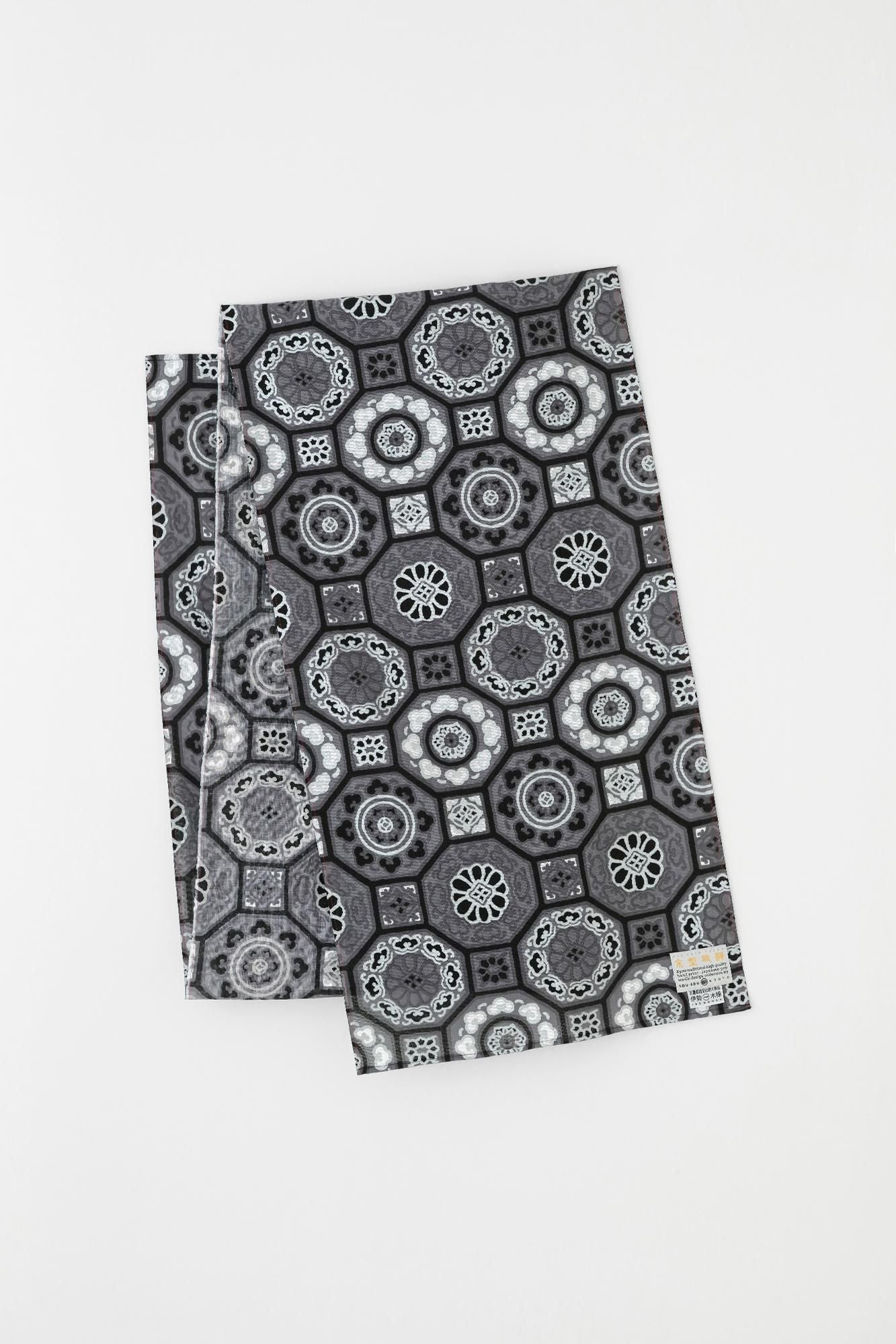 Isemomen Cotton Scarf / Gorgeous Charcoal Grey