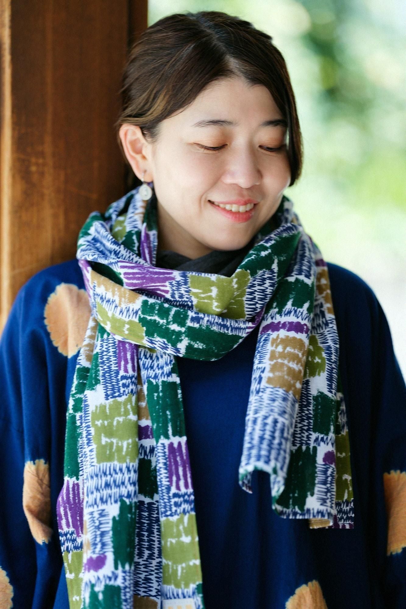 伊勢木棉圍巾/共鳴