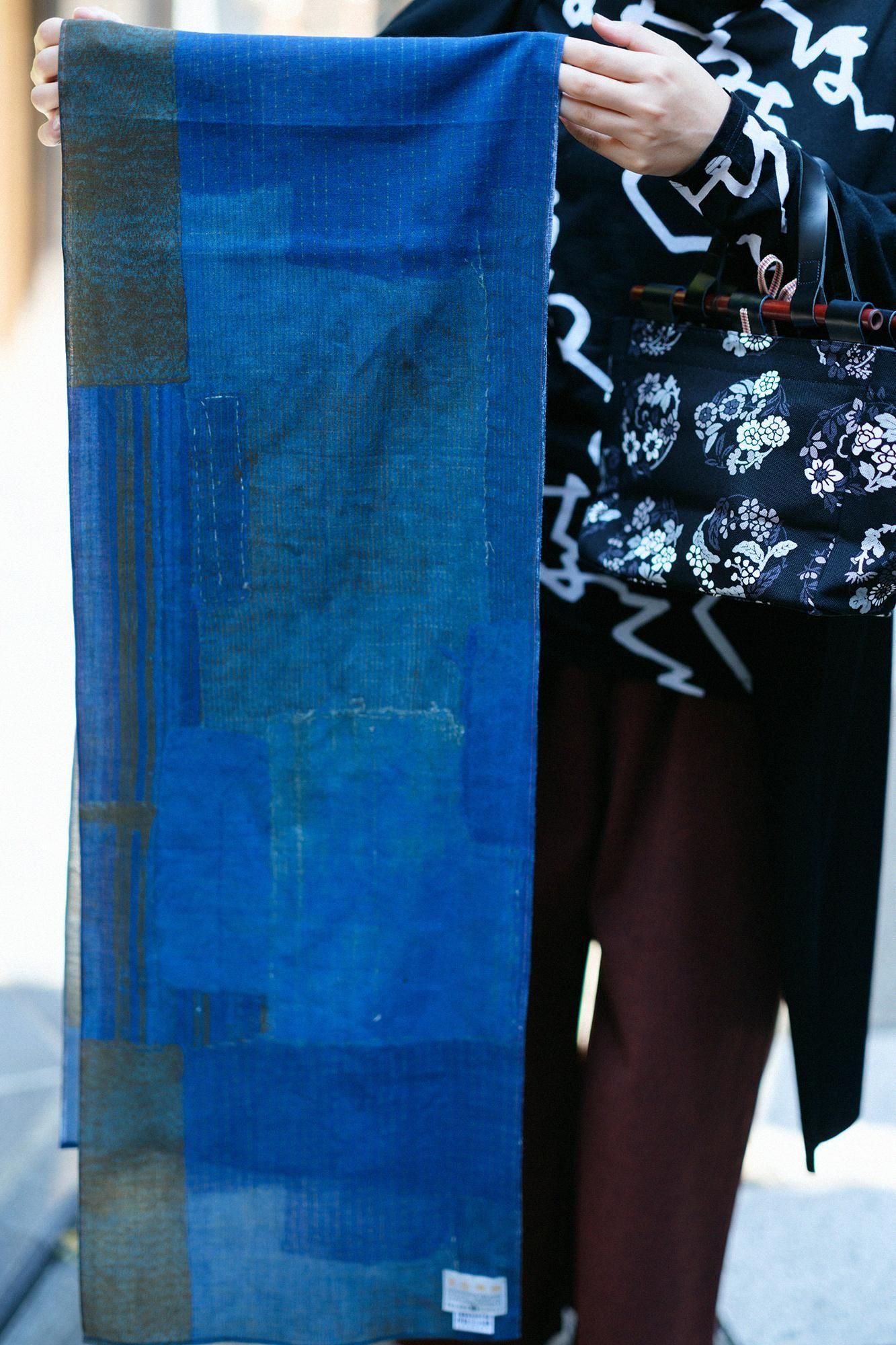 伊勢木棉圍巾/BORO Ⅱ