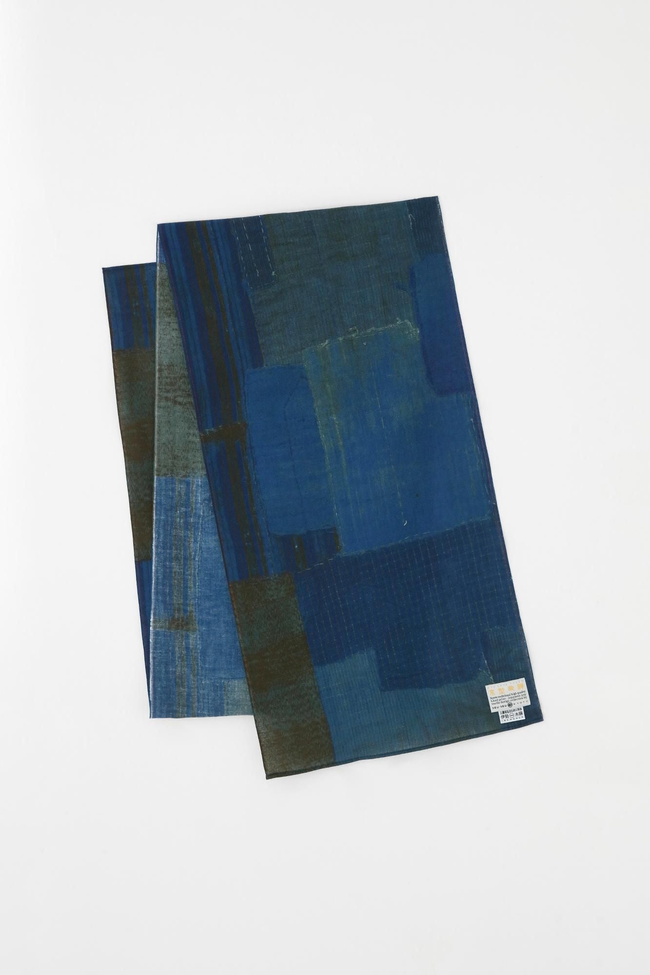 伊勢木棉圍巾/BORO Ⅱ