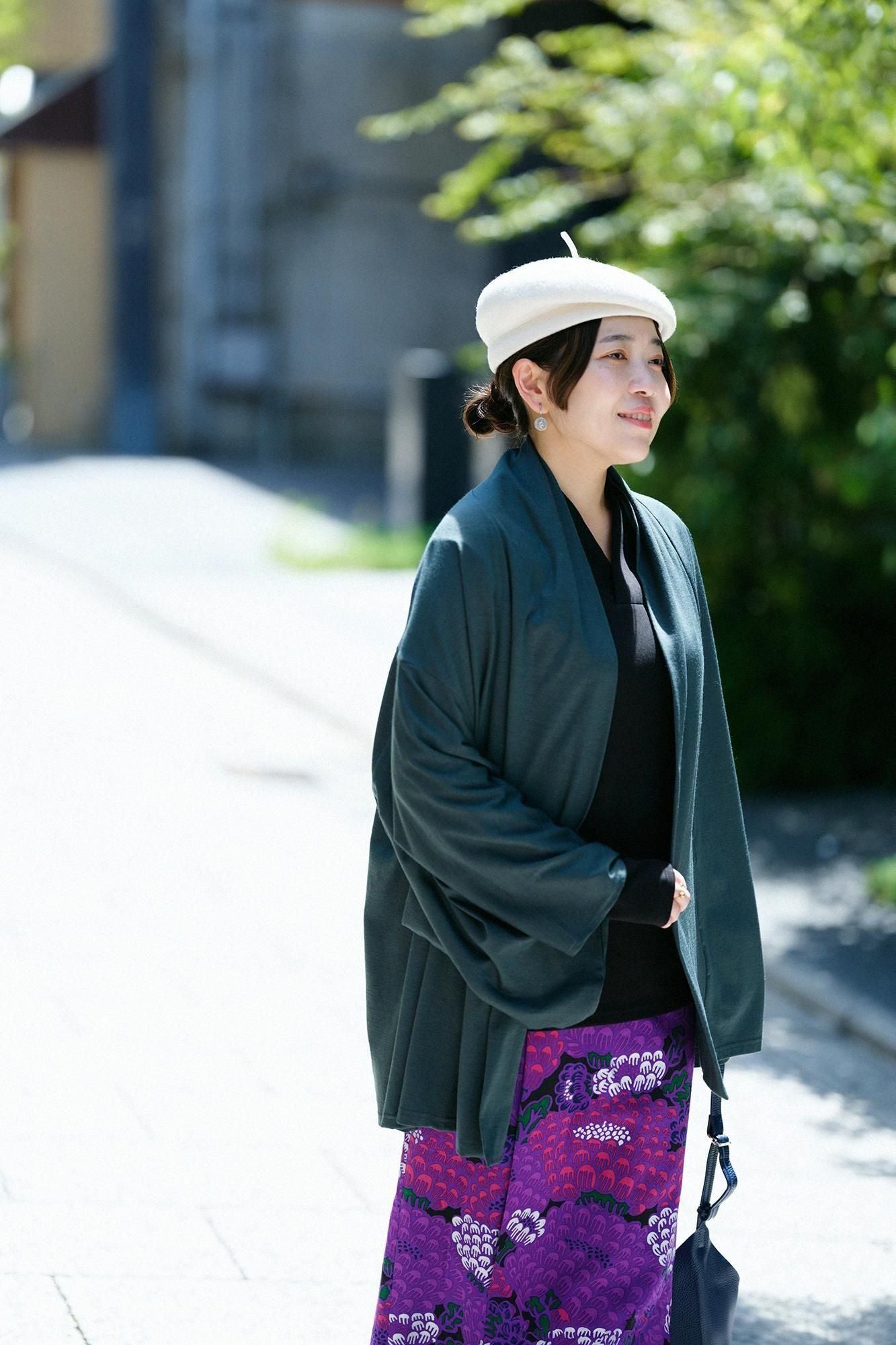 Jersey de laine lavable Kosode Saya/Yuzuhairo