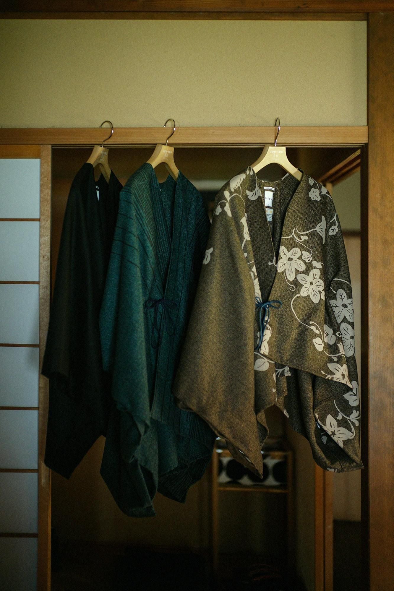 粗花呢 杉夜织如月/水也和洋白碧绿