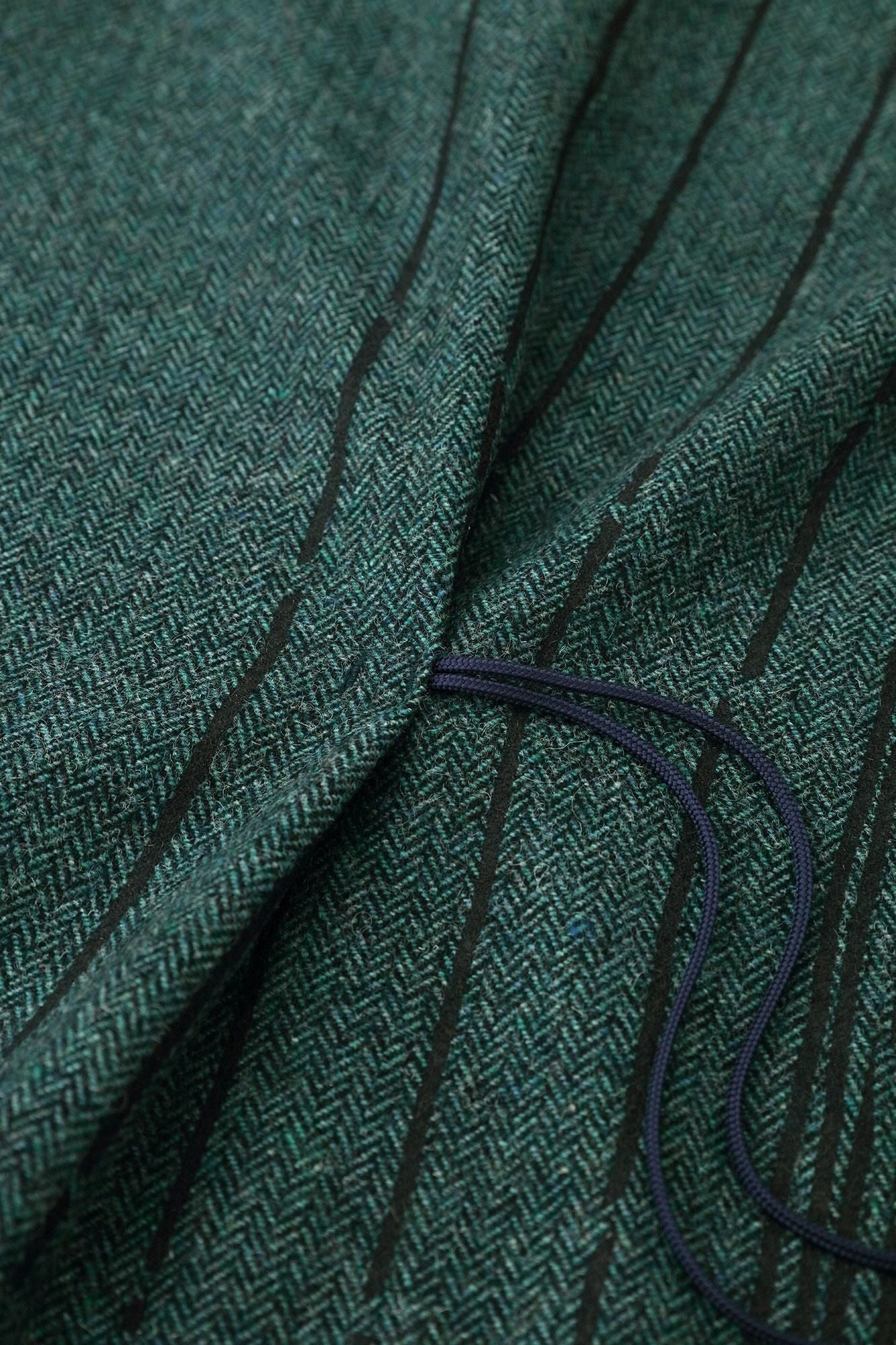 粗花呢 杉夜织如月/水也和洋白碧绿