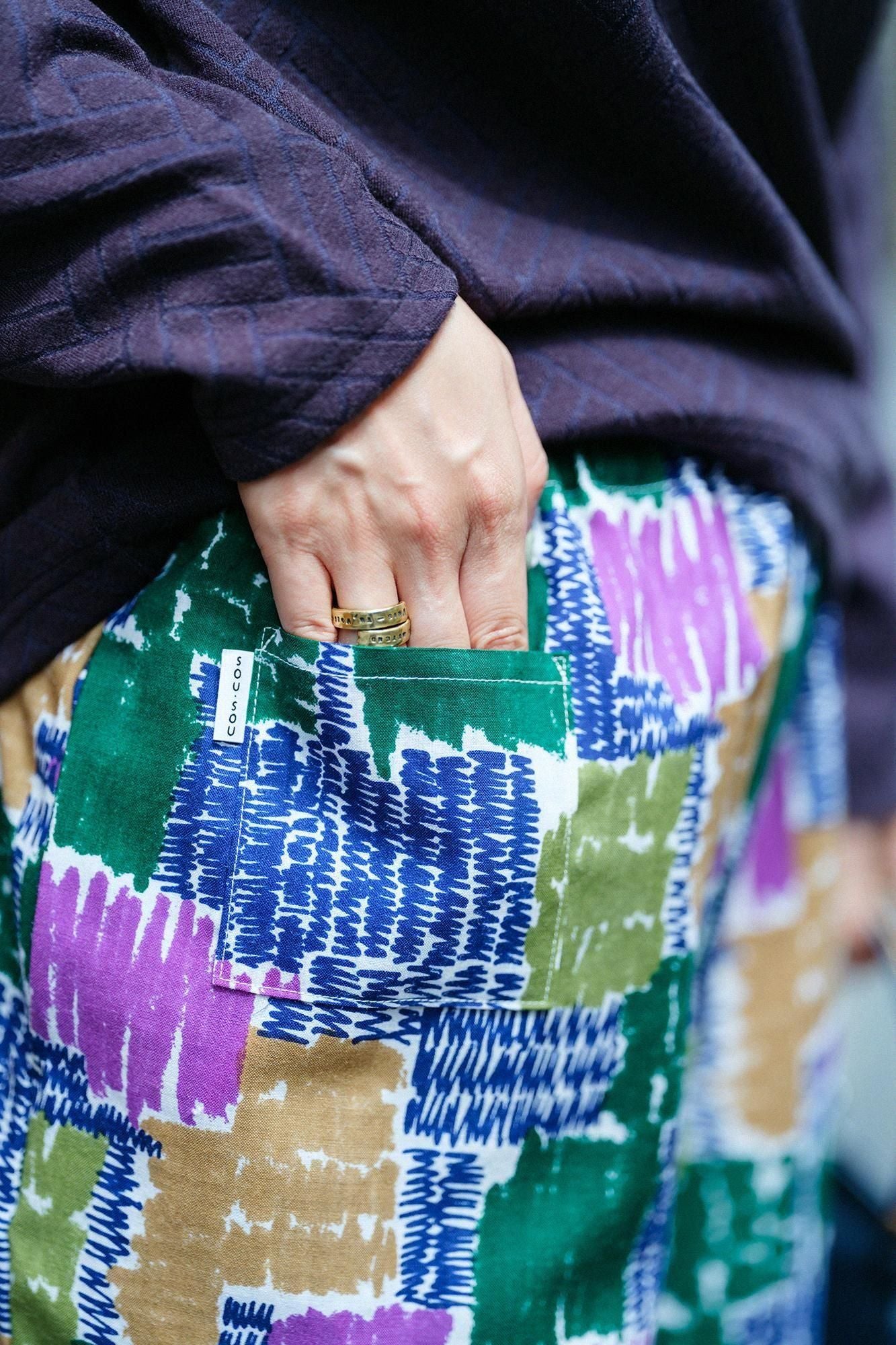 毛斯綸 闊腿褲/共鳴