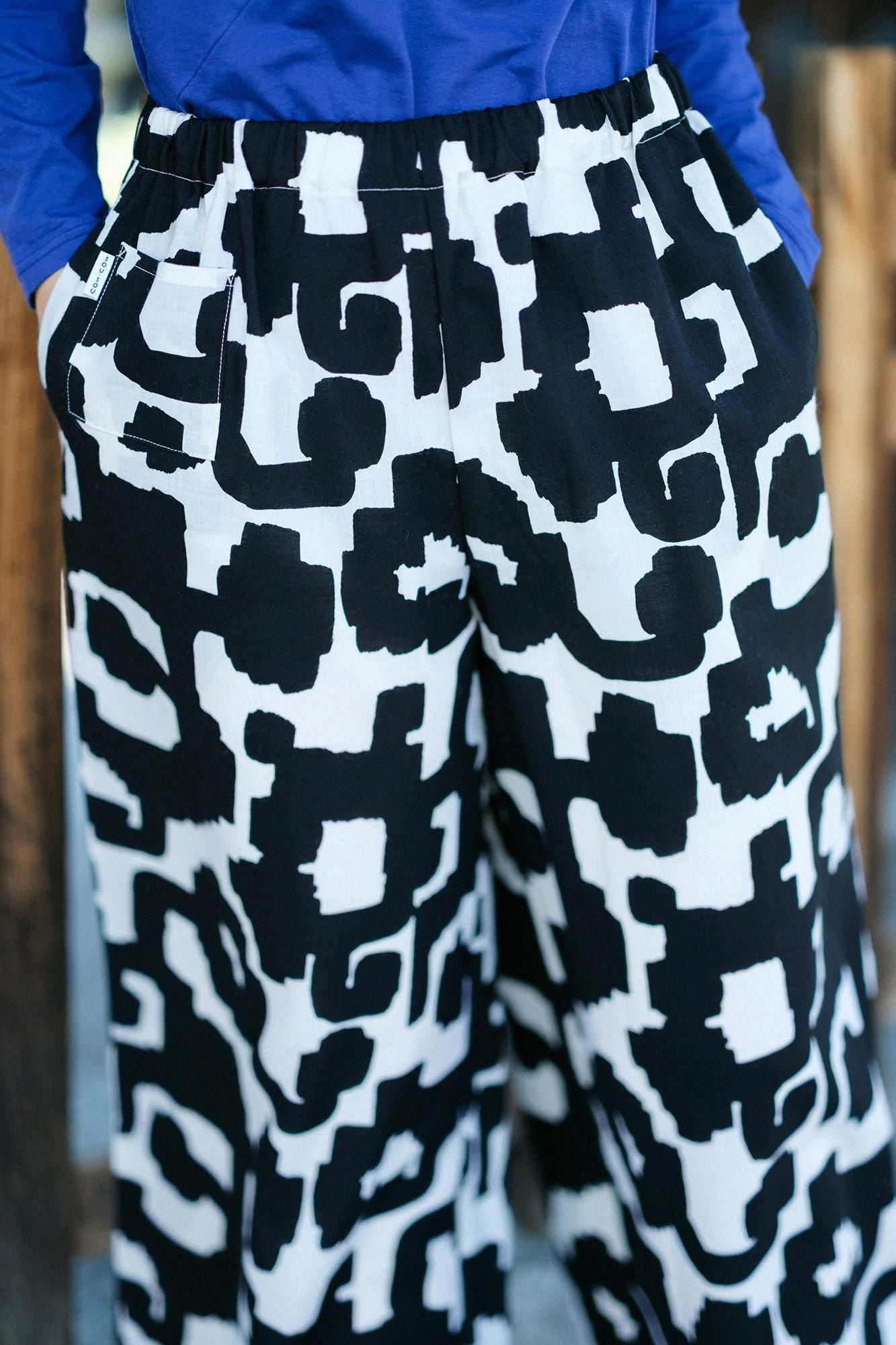 平纹细布 Hironari Monpe/Pak 蔓藤花纹 (Bokukarakusa)