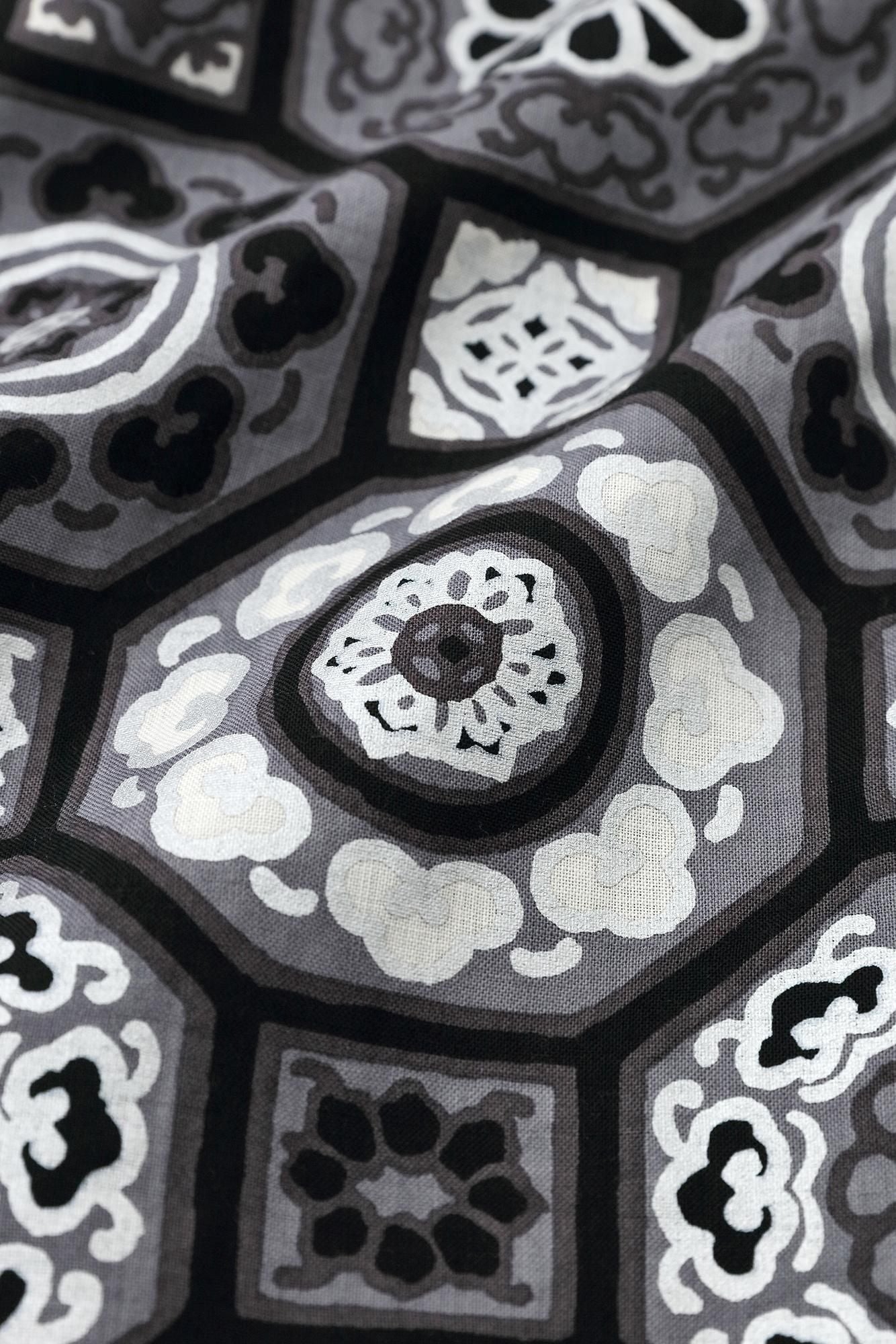 モスリン みたて衣/華麗(かれい) 濡羽色(ぬればいろ)