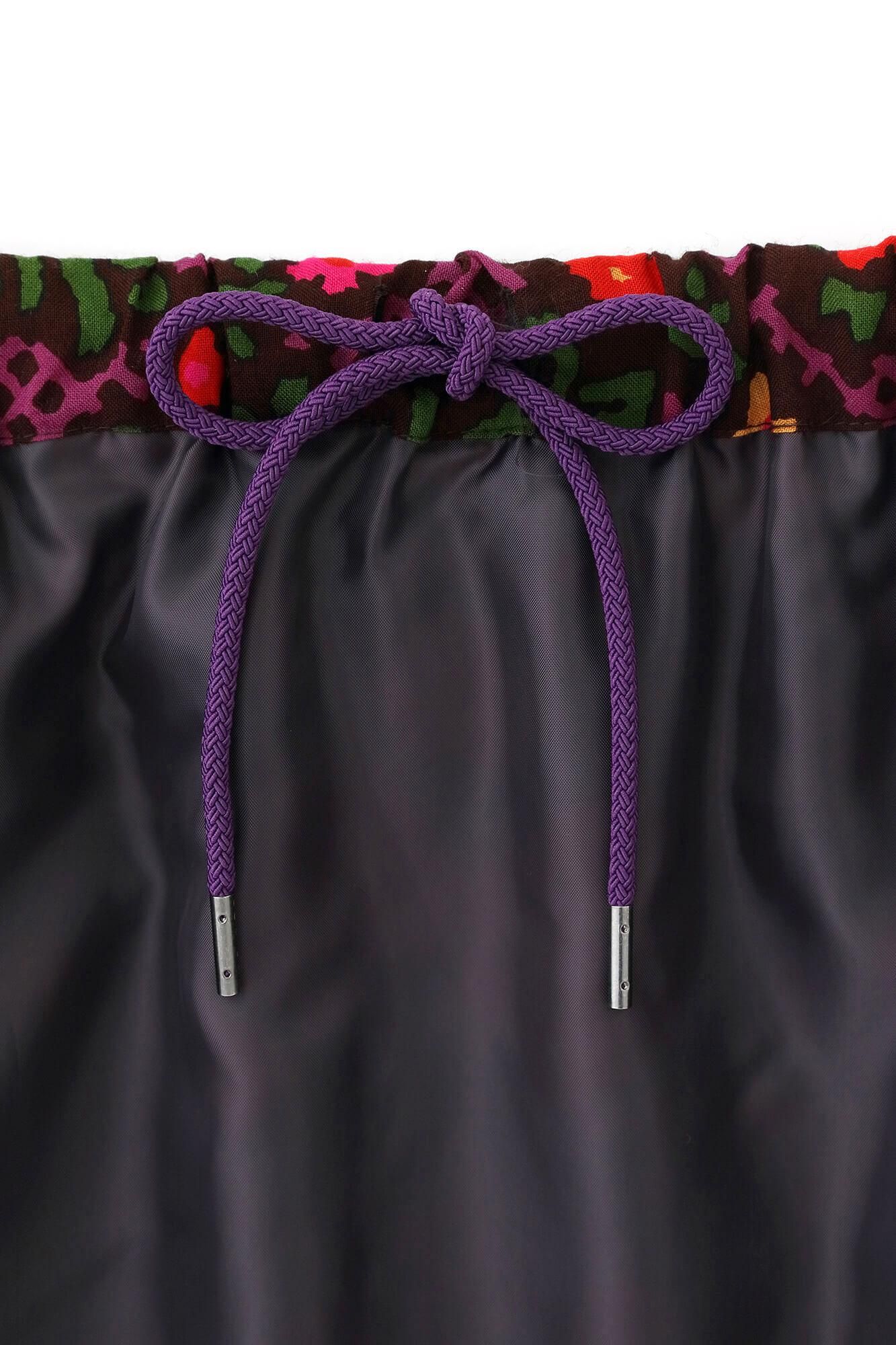 毛斯綸長裙/薔薇