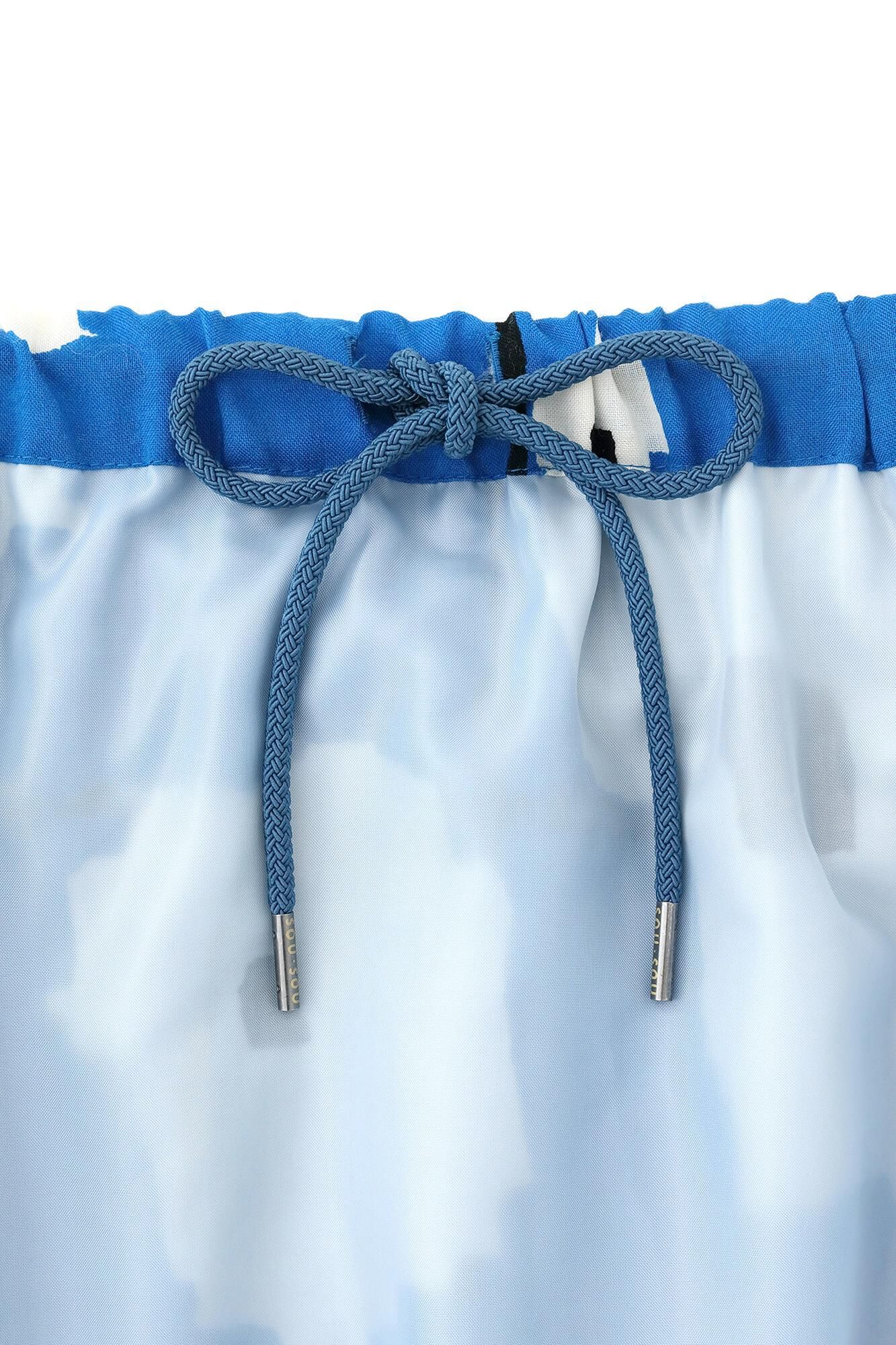 毛斯綸長裙/天花