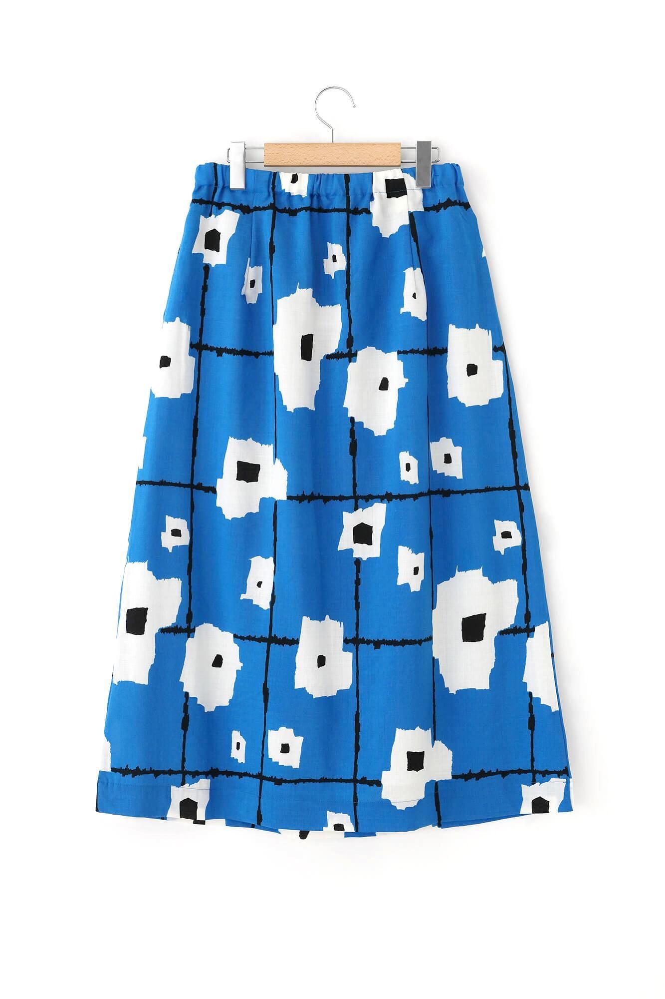 毛斯綸長裙/天花