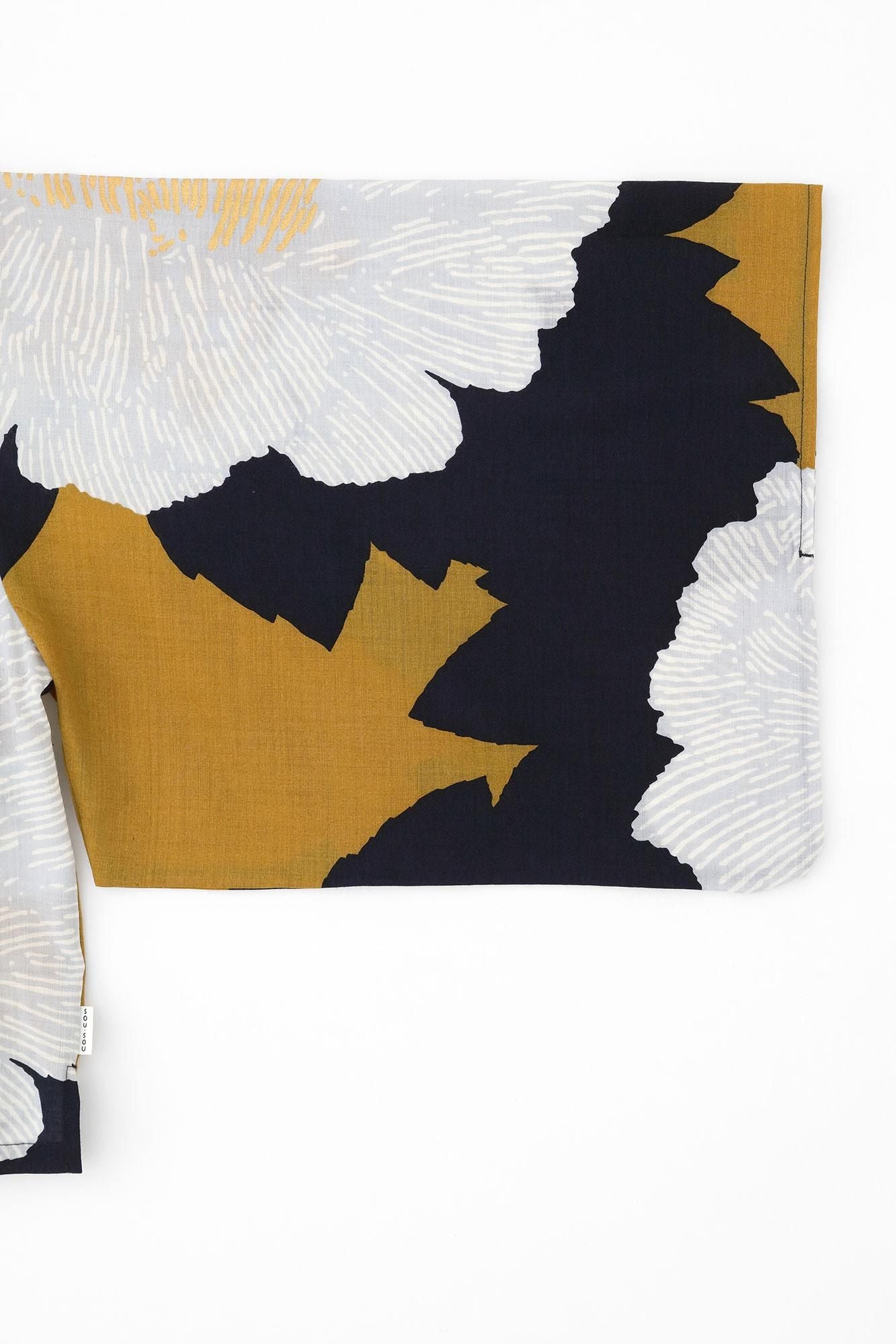 Dessus en tissu d'herbe en mousseline/pivoine Twilight Moon