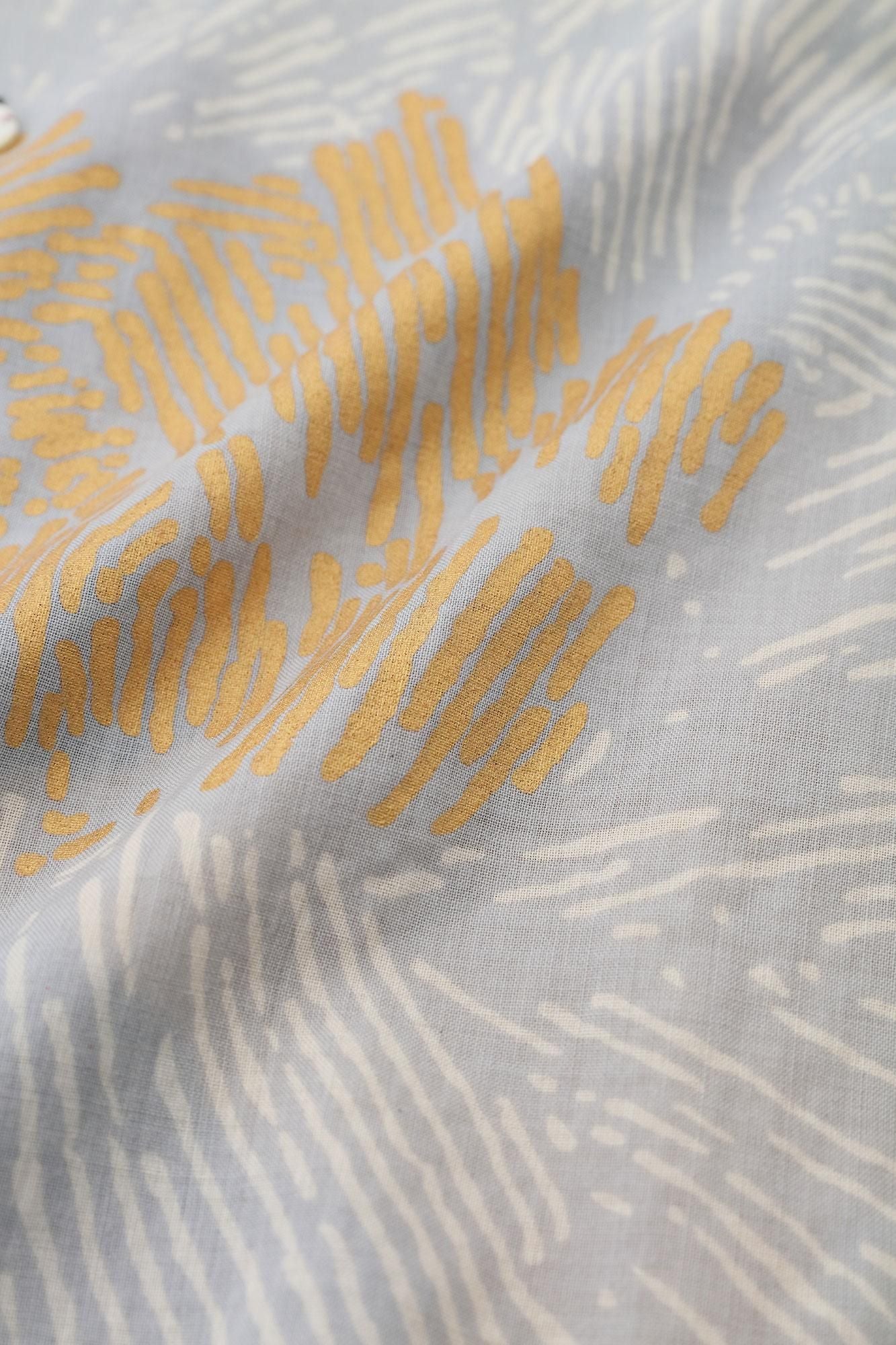 Dessus en tissu d'herbe en mousseline/pivoine Twilight Moon