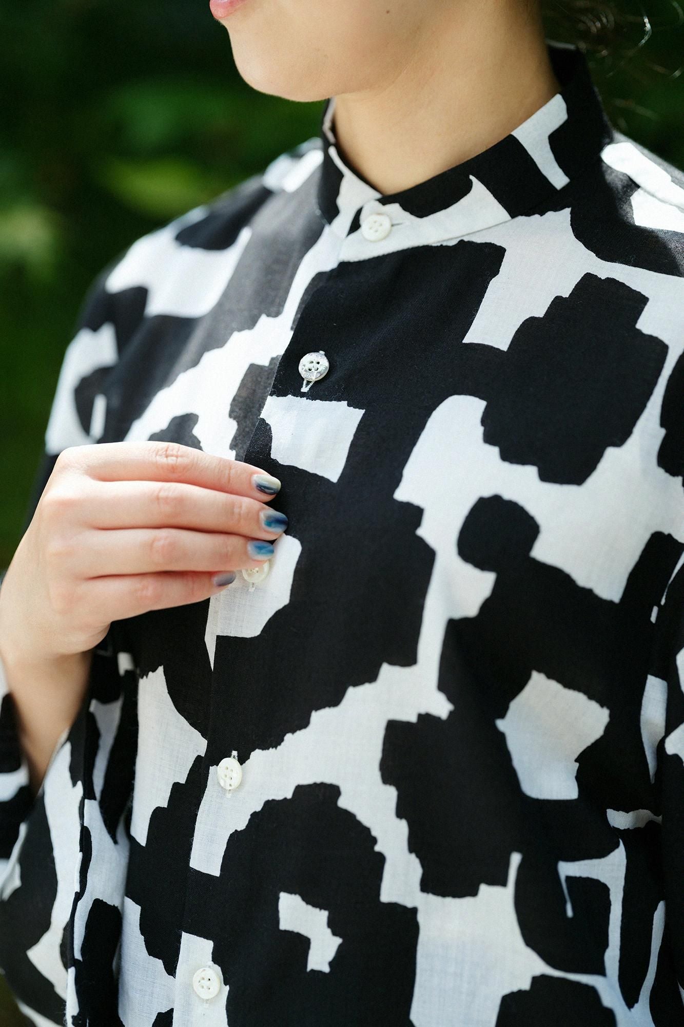 モスリン 草衣(そうい) 上(うえ)/朴唐草(ぼくからくさ)