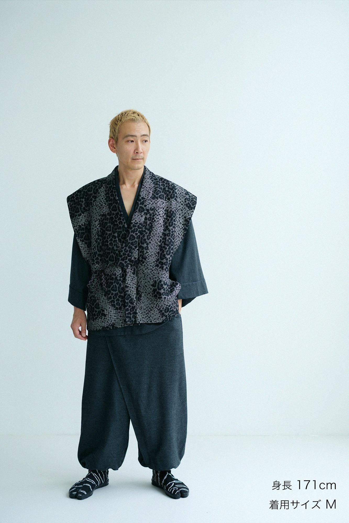 Balancircular® Wool Wrap Harem Pants / Charcoal Grey