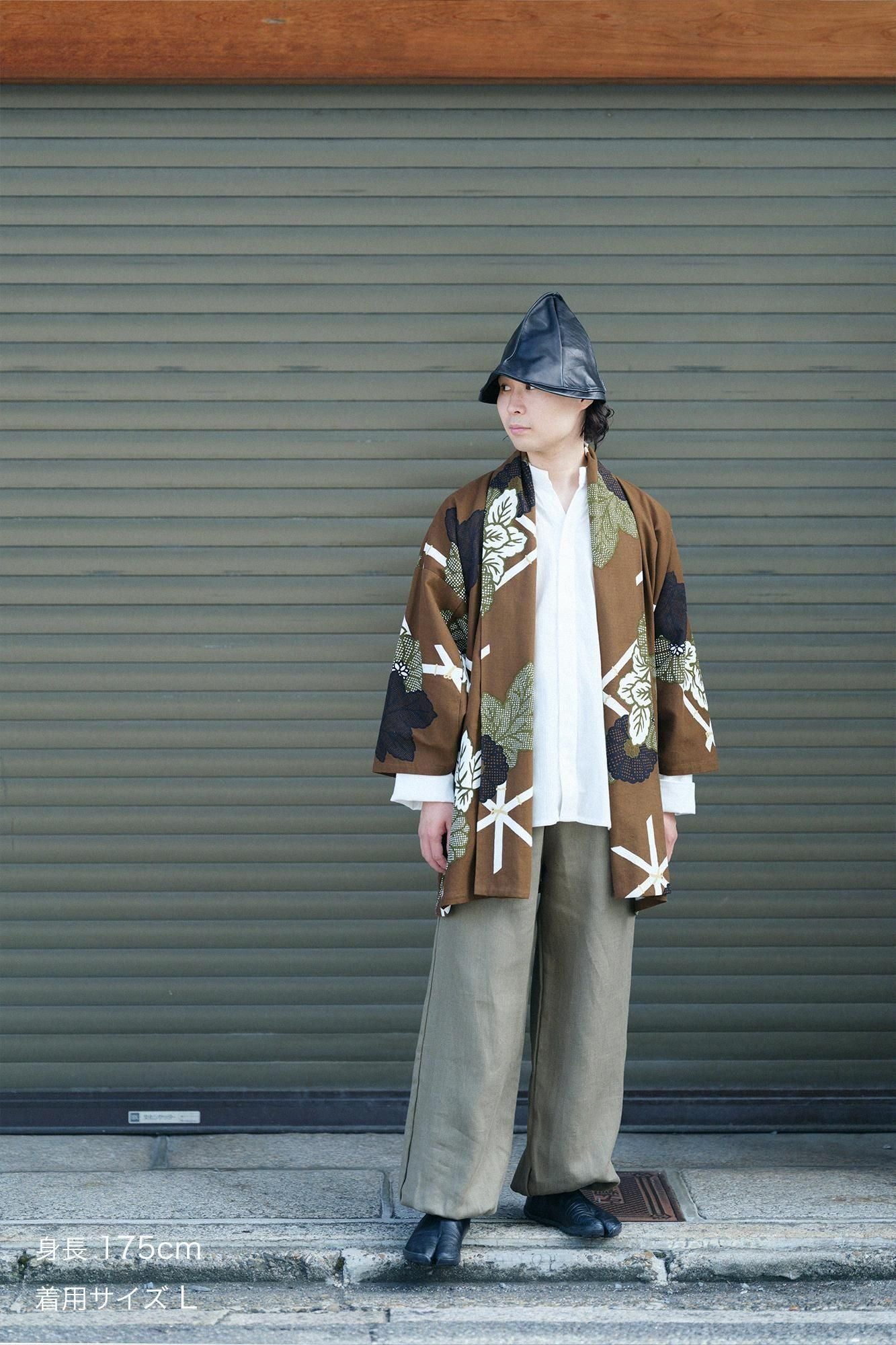 变化编织、卷袖、短袍、单人 (hitoe)/magakigikumoyo、复制 (utsushi)