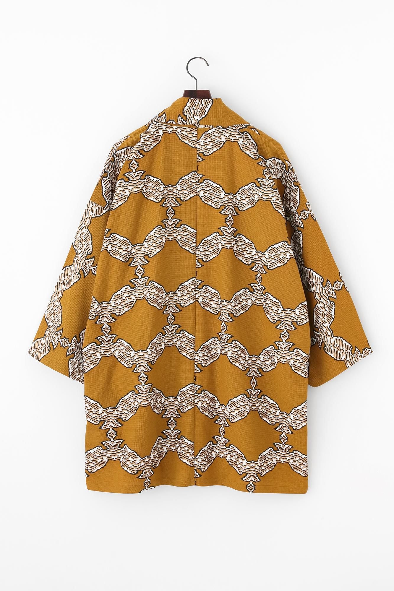 変わり織 もじり袖 短衣(たんい) 単(ひとえ)/武者七宝(むしゃしっぽう)