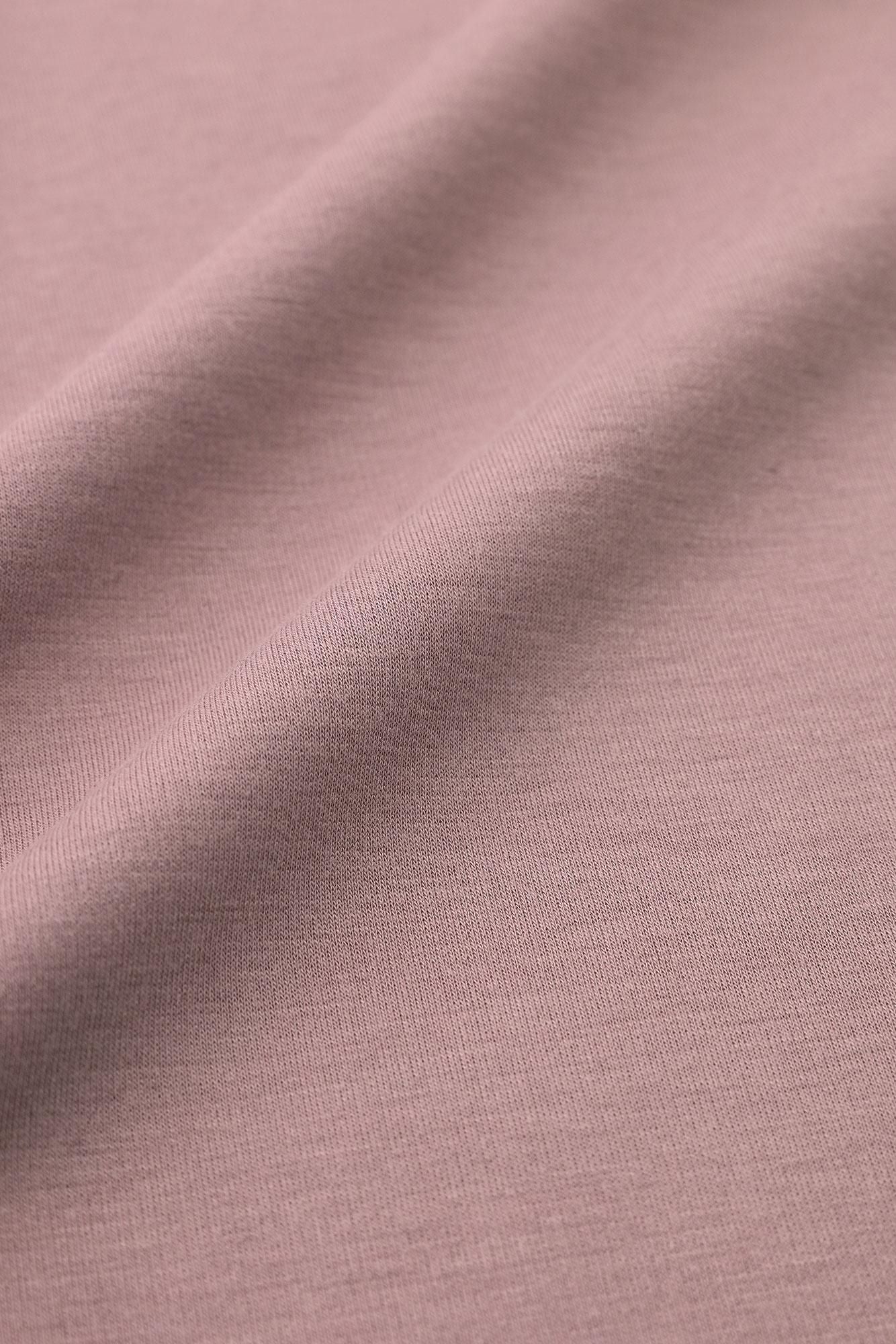 羊毛混紡 雙面編 太夫背心洋裝/藕粉色