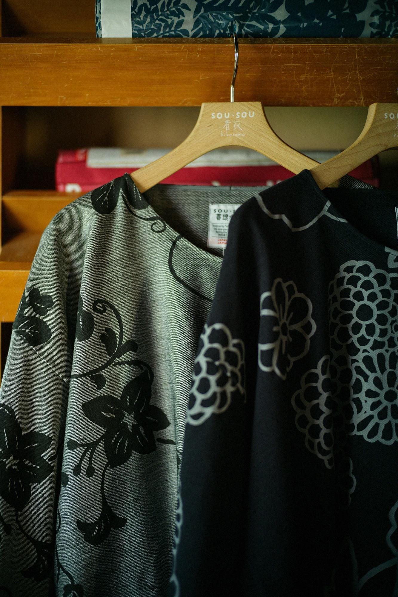 Cotton-rayon Blend Twill Weave Naginata Square Top / Graceful Dark Grey