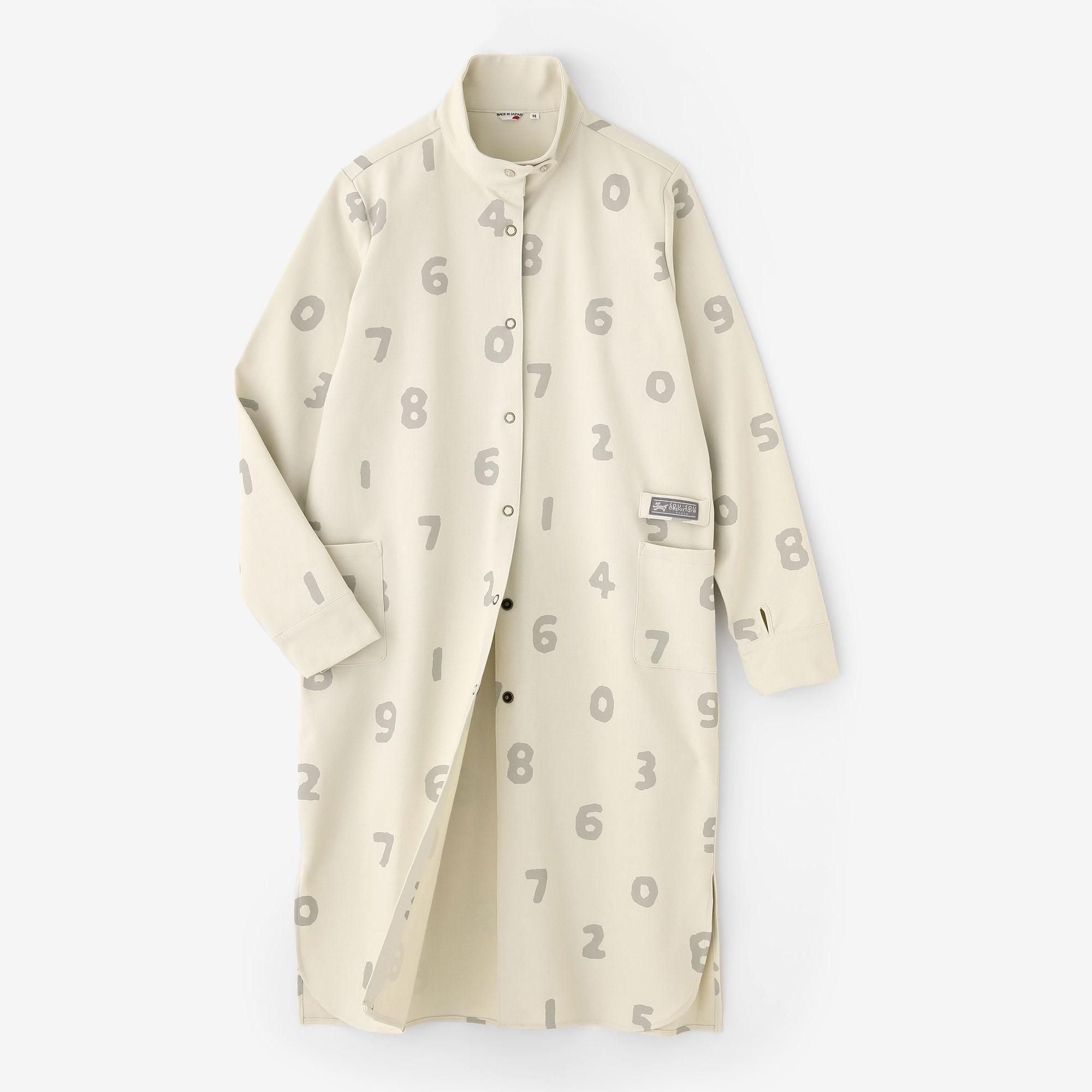 Fleece Brushed Lining Micronova(R) SANPO One-piece Dress / SO-SU-U Ivory