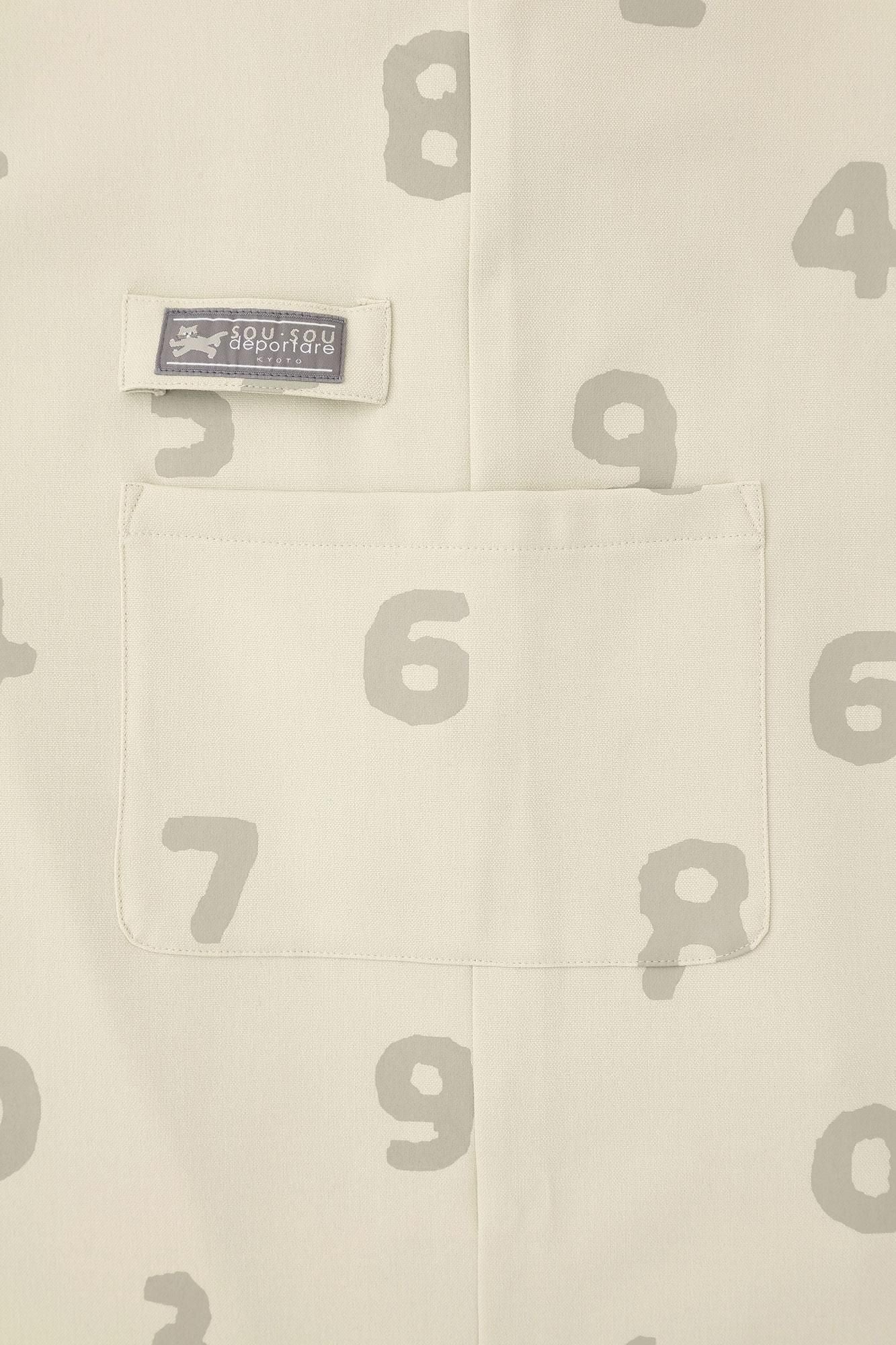 Fleece Brushed Lining Micronova(R) SANPO One-piece Dress / SO-SU-U Ivory