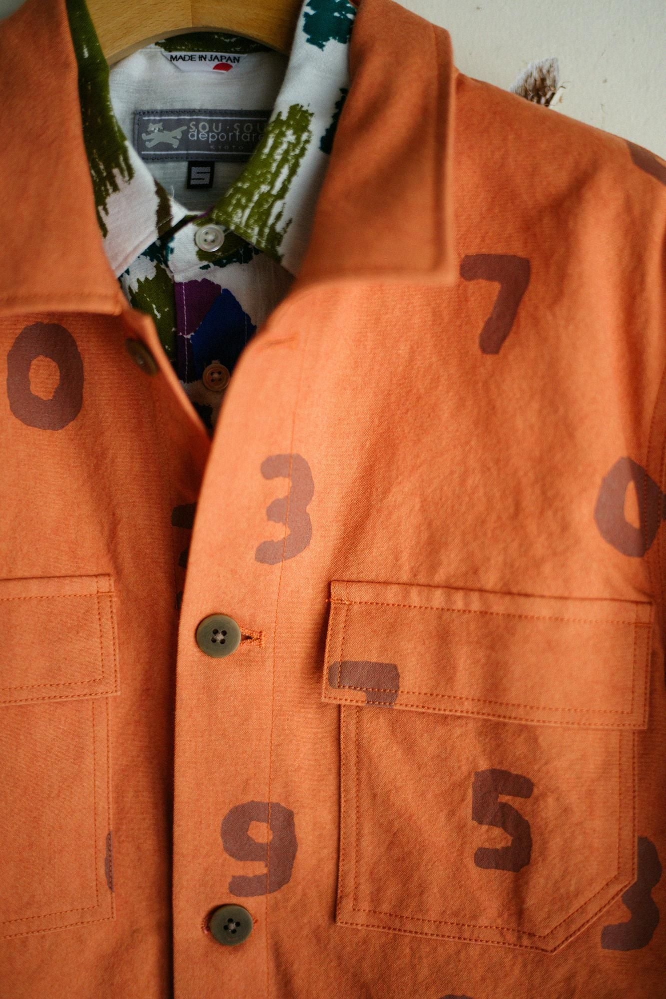 Cordura(R) 混纺帆布工装夹克/SO-SU-U 铬橙