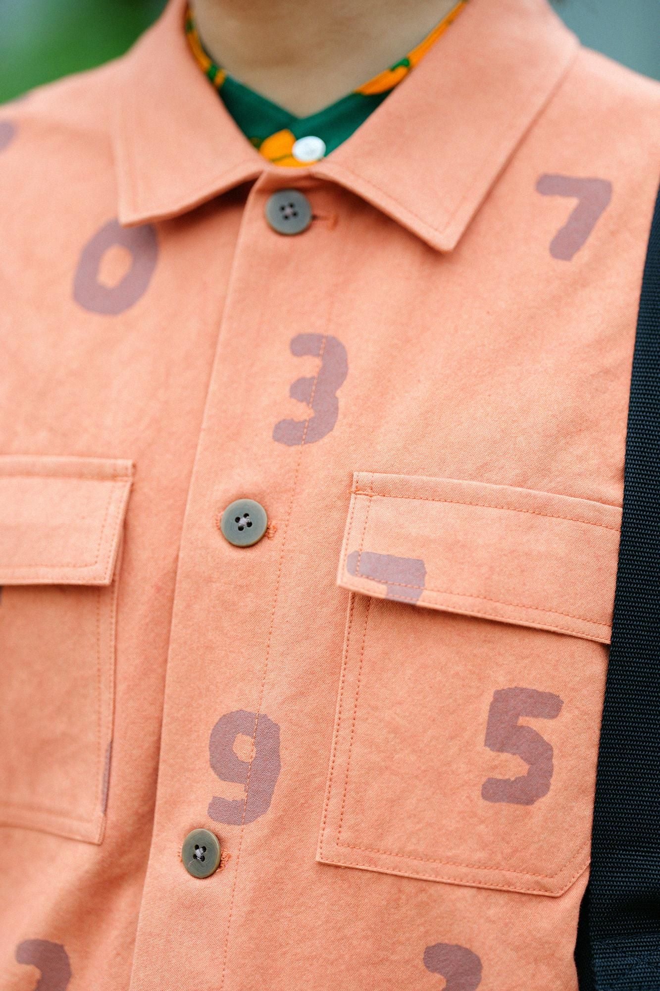 Cordura(R) 混纺帆布工装夹克/SO-SU-U 铬橙