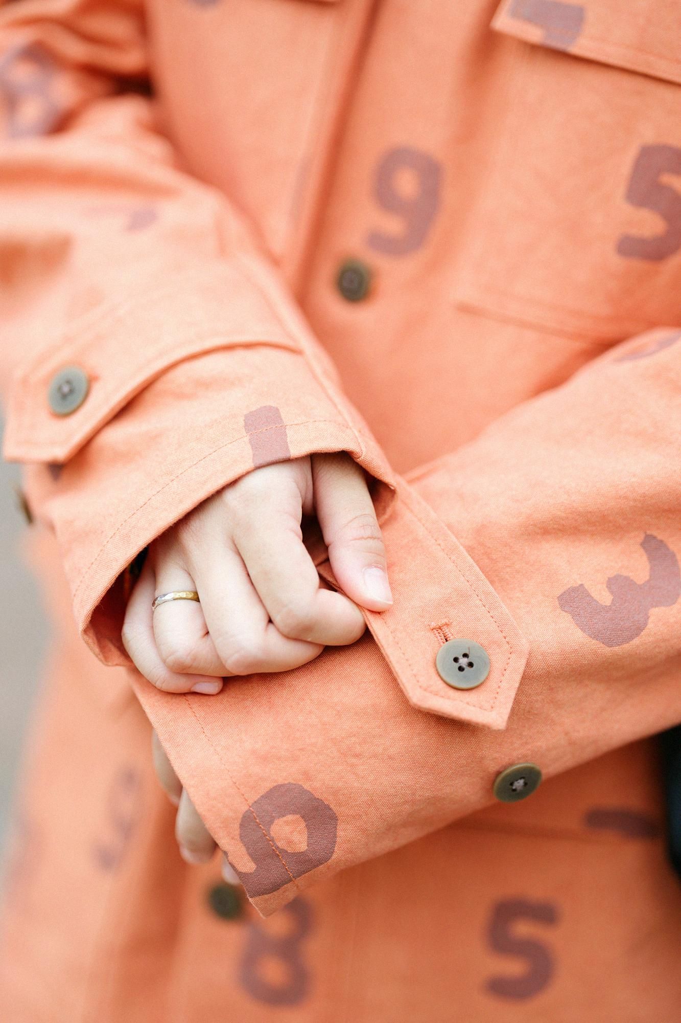 Cordura(R) 混纺帆布工装夹克/SO-SU-U 铬橙