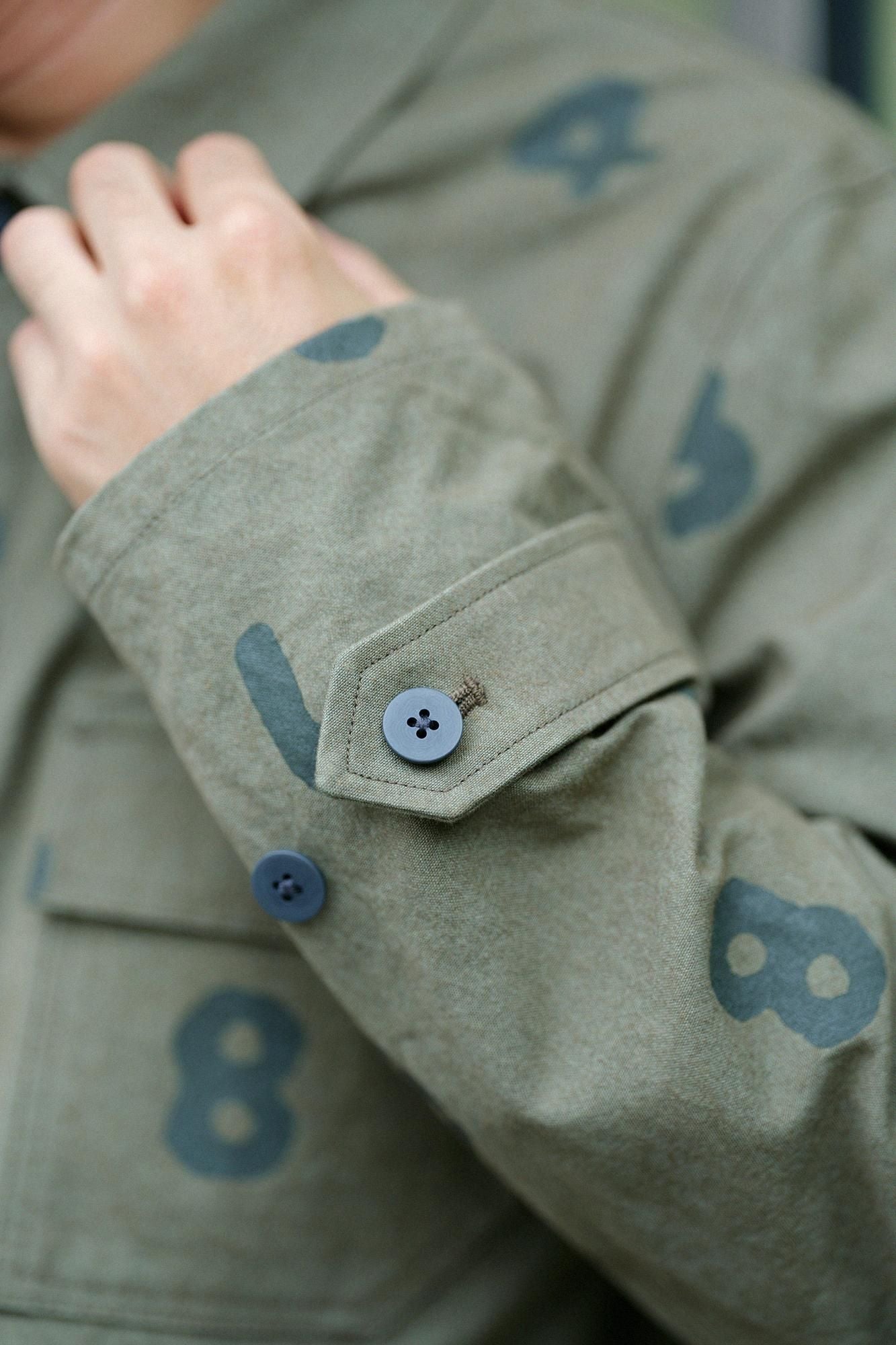 Cordura(R) 블렌드캔버스 카고 자켓/SO-SU-U 올리브 그린