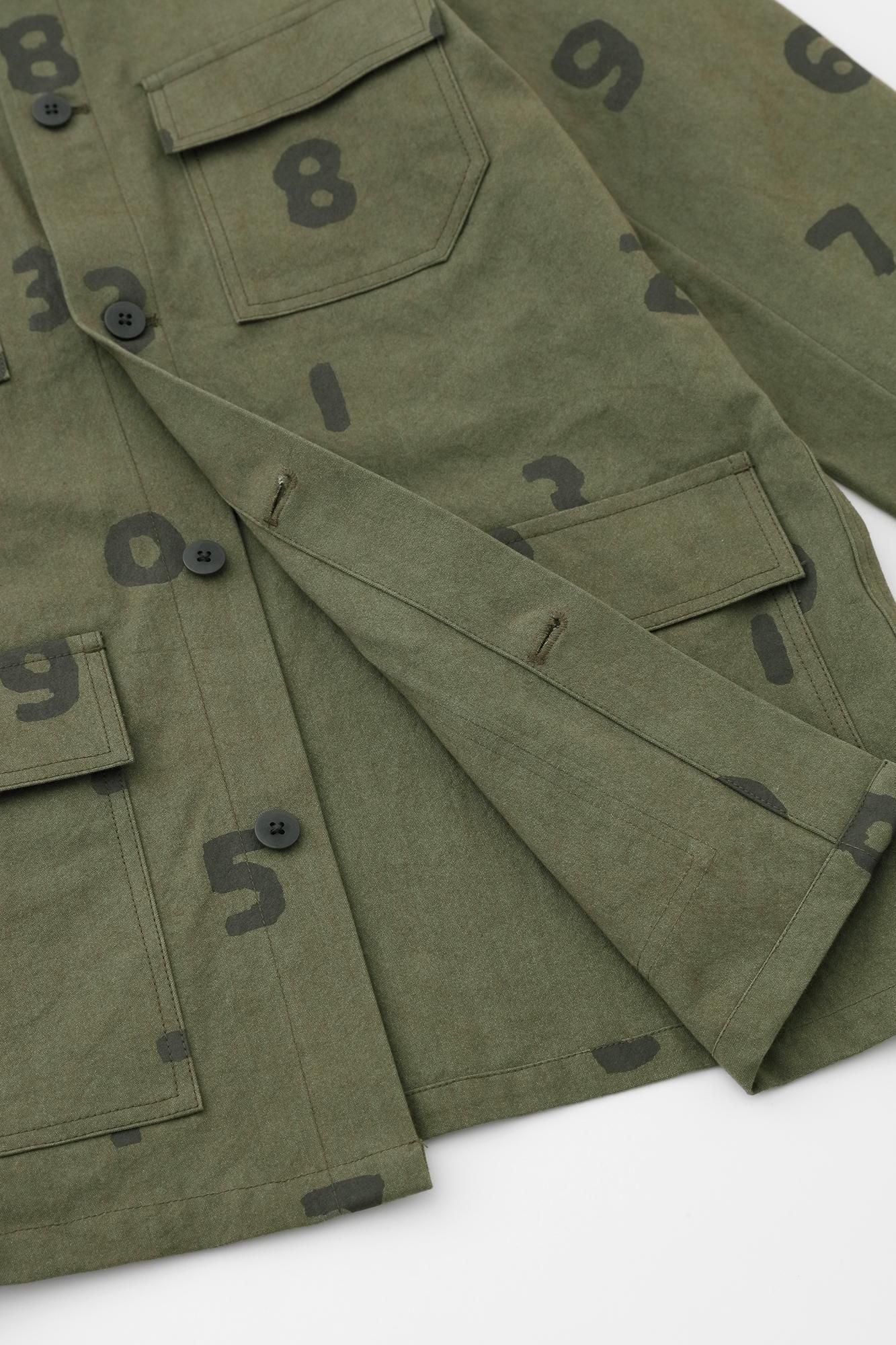 Cordura(R) 블렌드캔버스 카고 자켓/SO-SU-U 올리브 그린