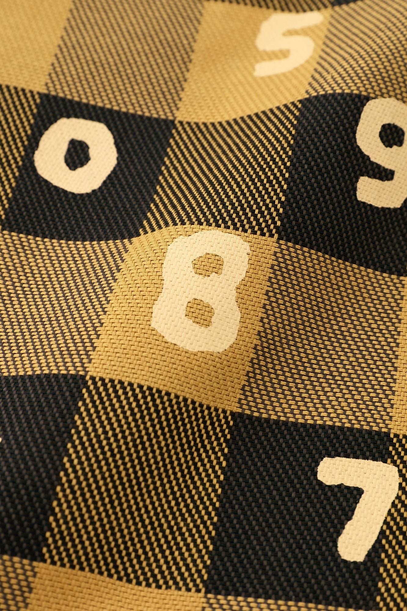 重磅斜纹布格纹 Sacoche/SO-SU-U 芥末色