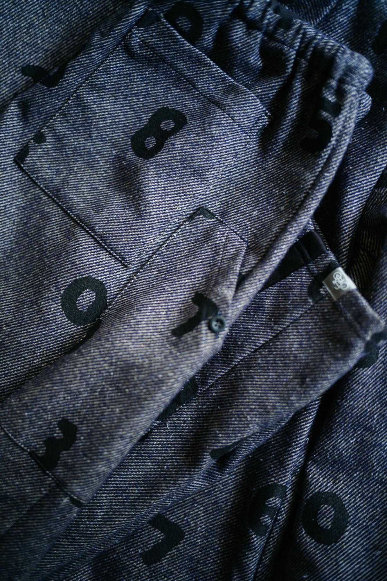 Cotton Twill BIKE Jodhpur / SO-SU-U Heather Navy