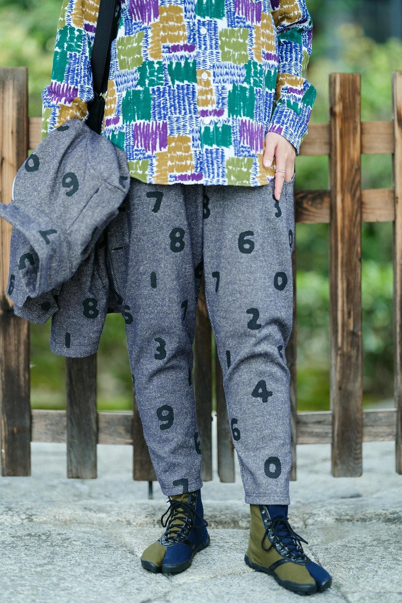 Cotton Twill BIKE Jodhpur / SO-SU-U Heather Navy