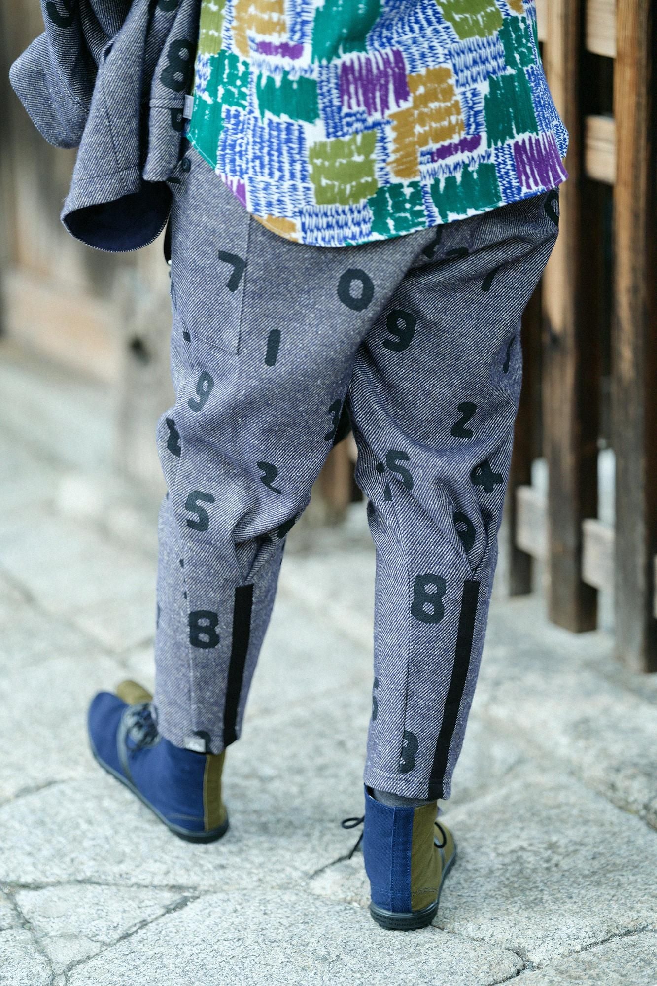 Cotton Twill BIKE Jodhpur / SO-SU-U Heather Navy