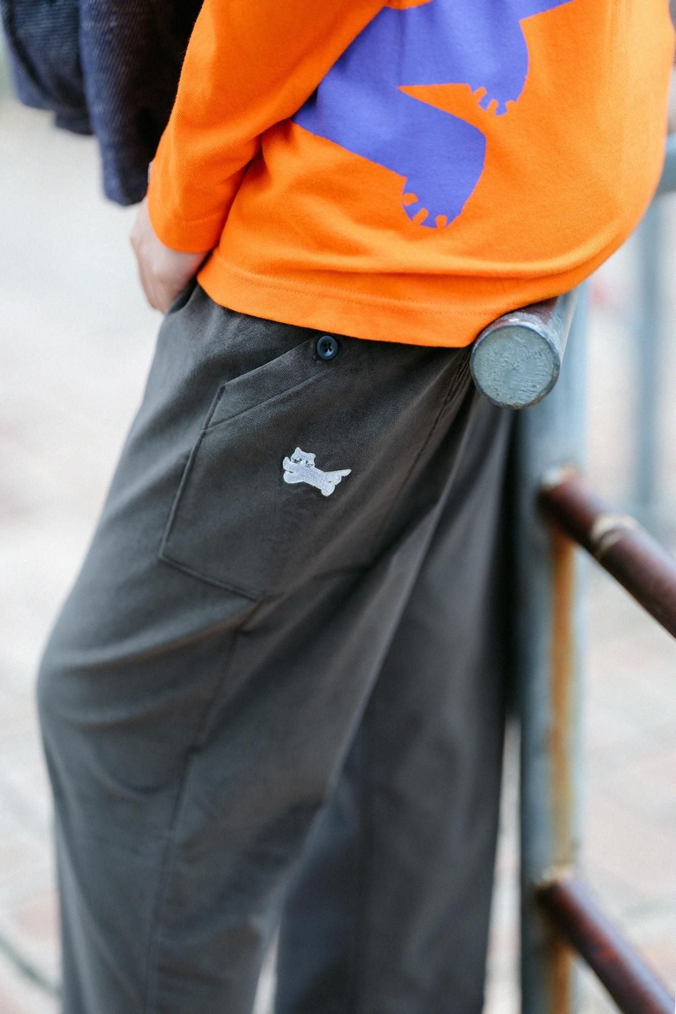 Stretch Corduroy BIKE Steteco / Steel Gray