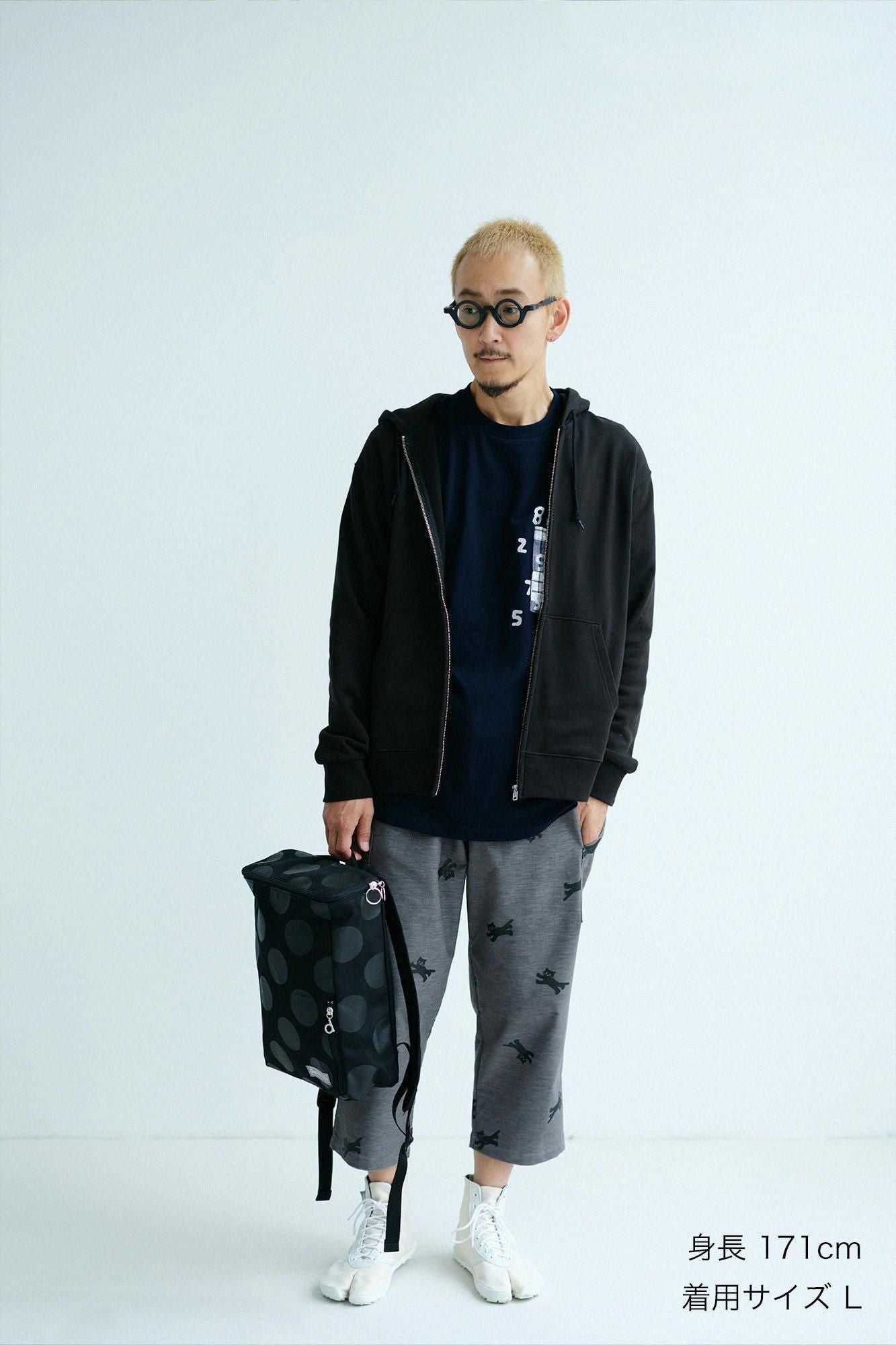 【net限定】ストレッチビロード BIKE すててこ/ねこ かけっこ グレー