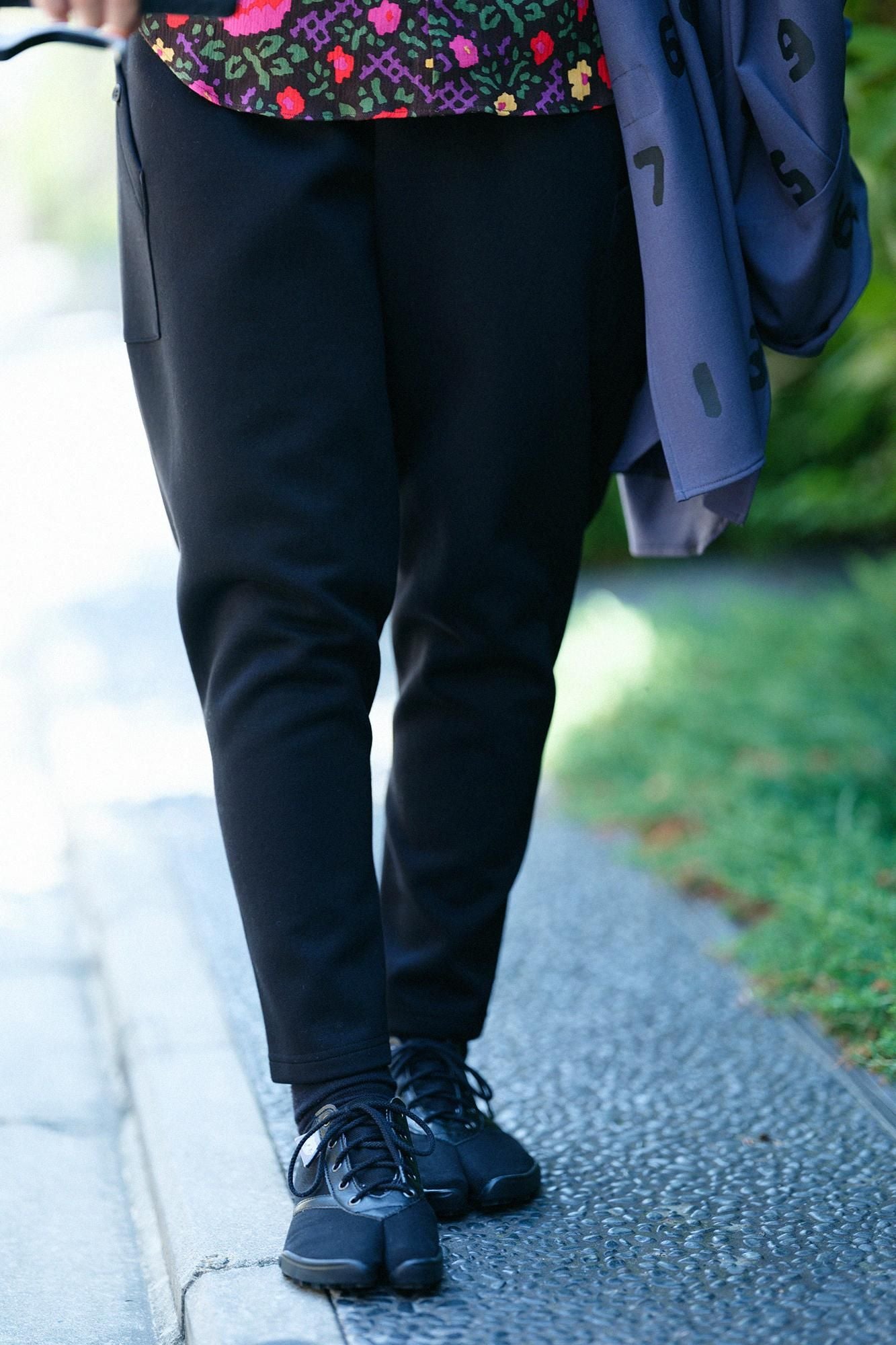 Kartonstrick BIKE Jodhpur/Schwarz