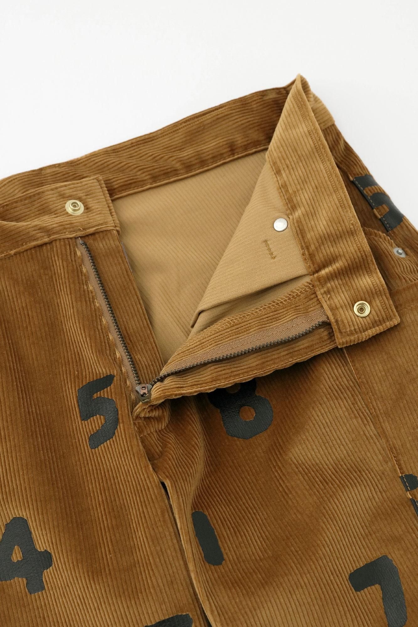 Velours côtelé extensible BIKE cargo/SO-SU-U ocre