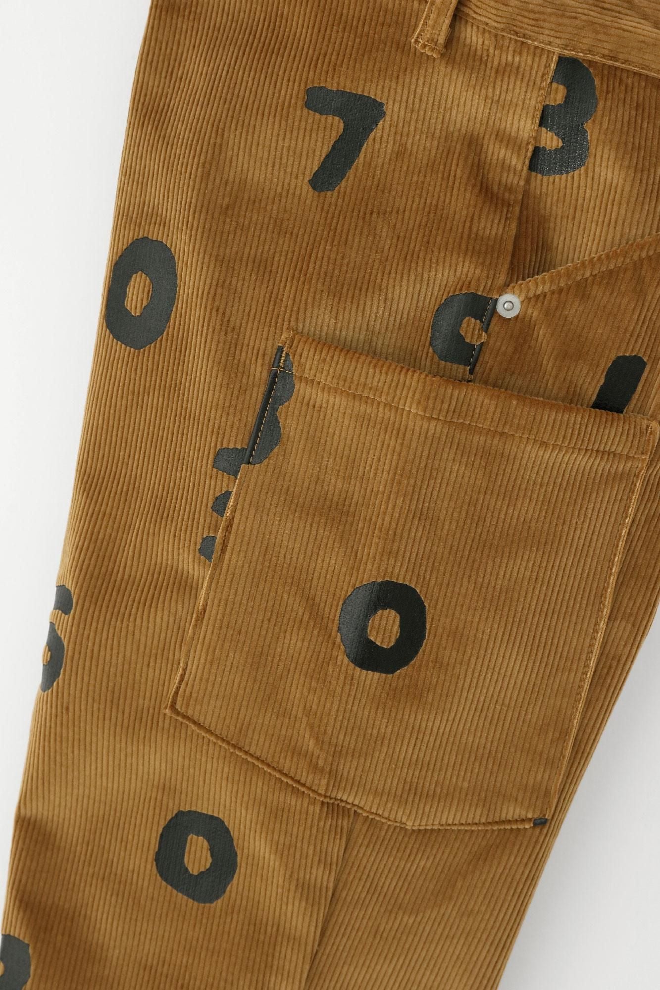 Velours côtelé extensible BIKE cargo/SO-SU-U ocre