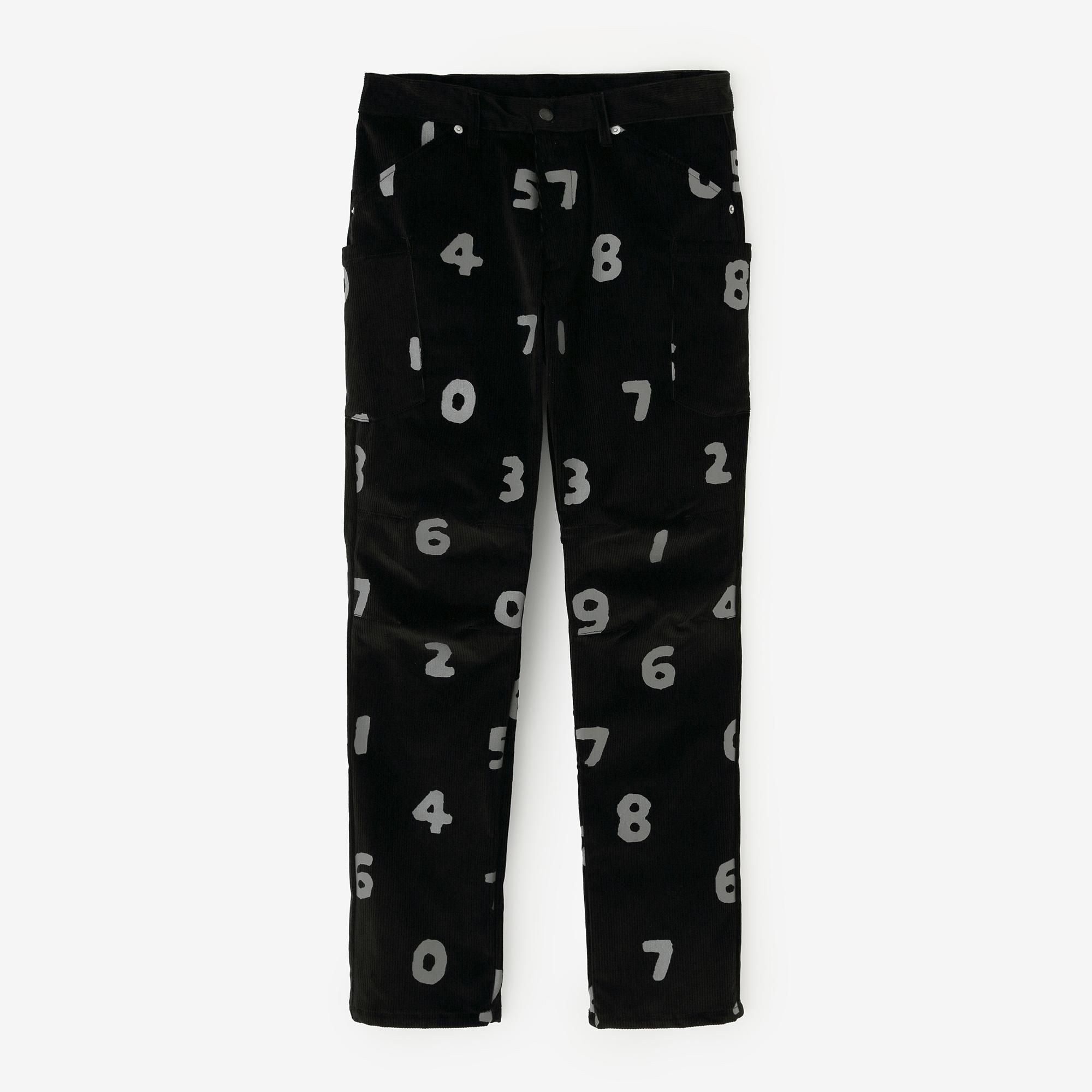 Stretch Corduroy BIKE Cargo Pants / SO-SU-U Black