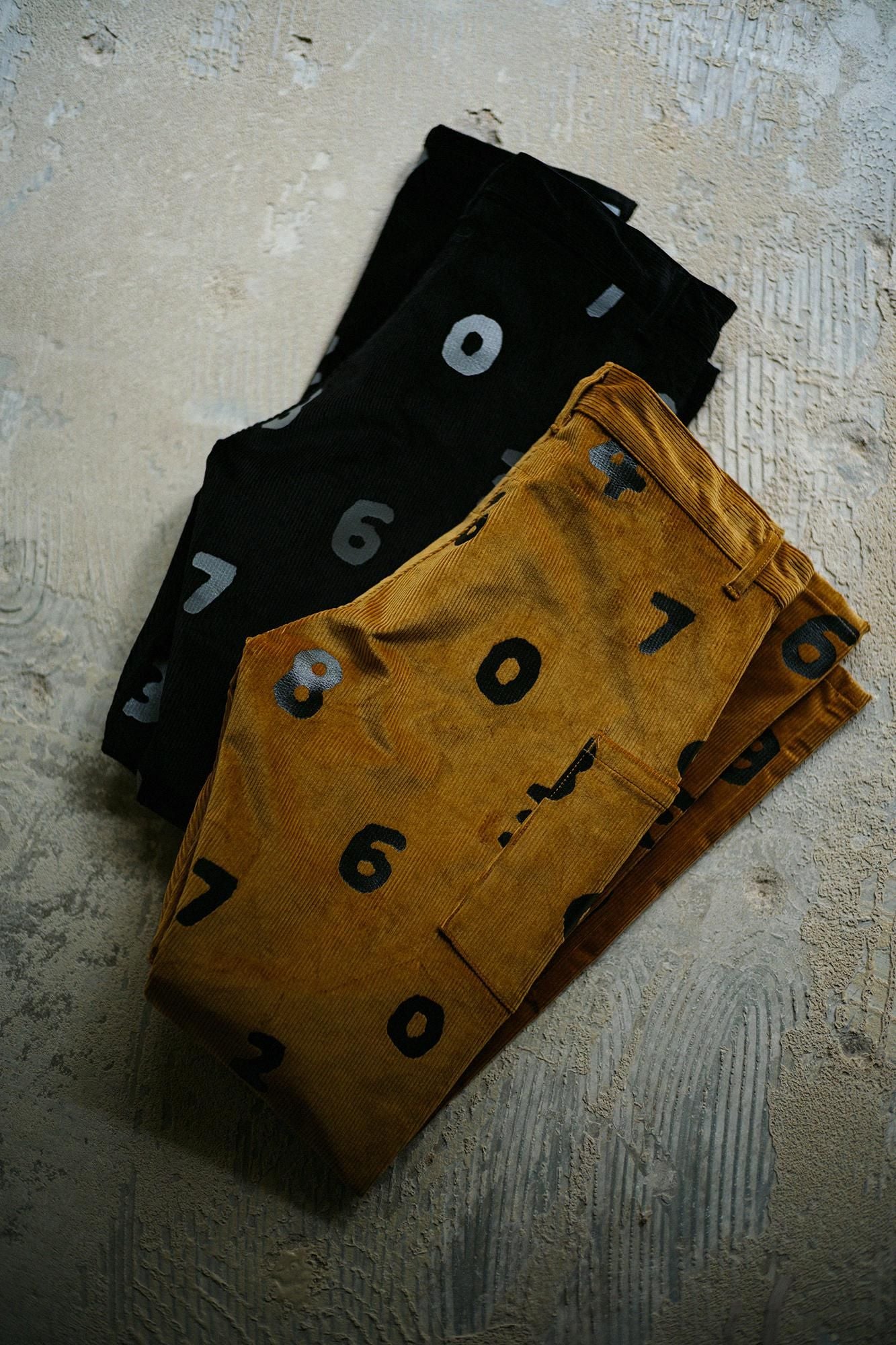 Stretch Corduroy BIKE Cargo Pants / SO-SU-U Black