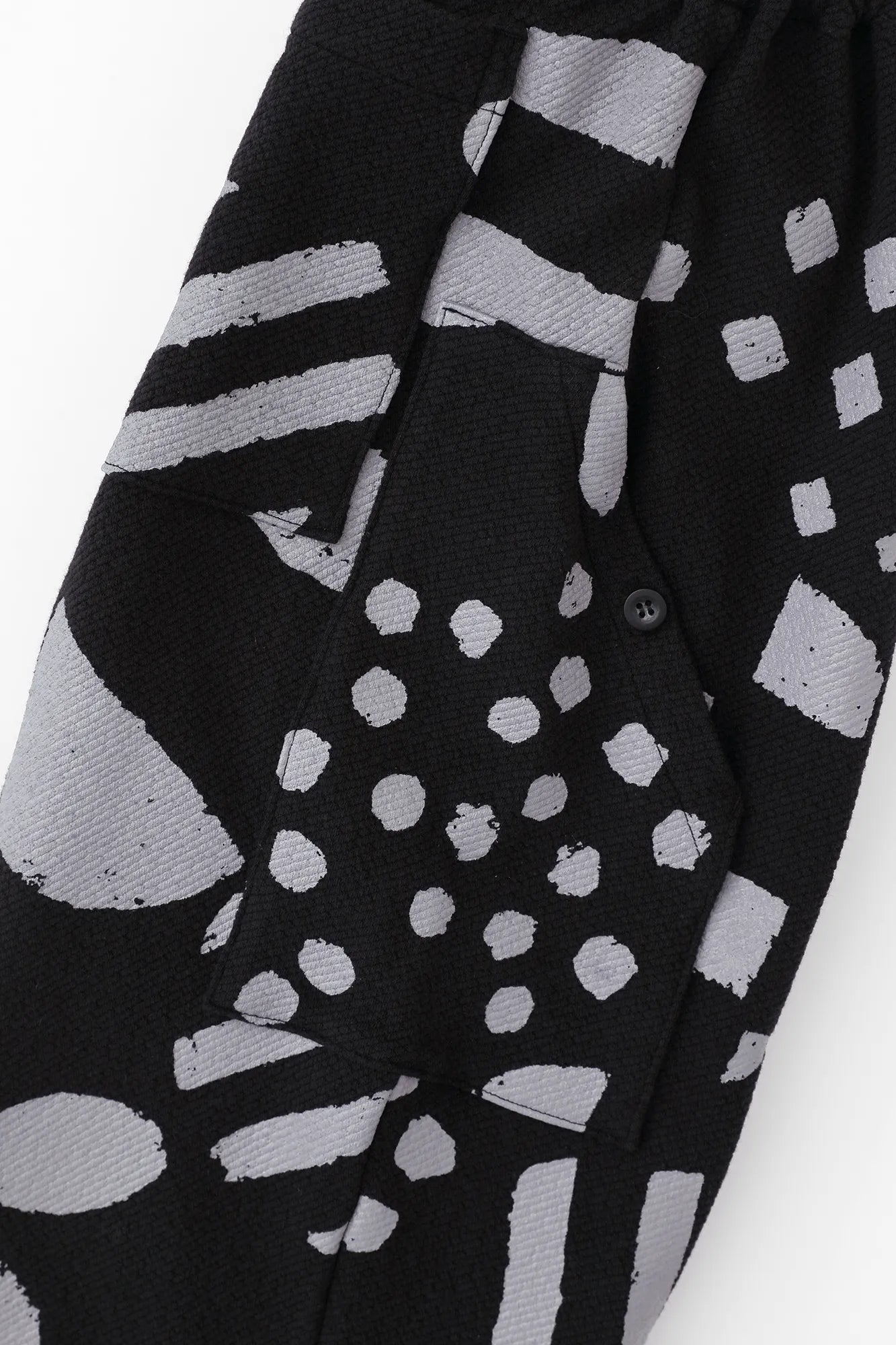 フクレジャカール BIKEパンツ/うらら陽(よう) ブラック