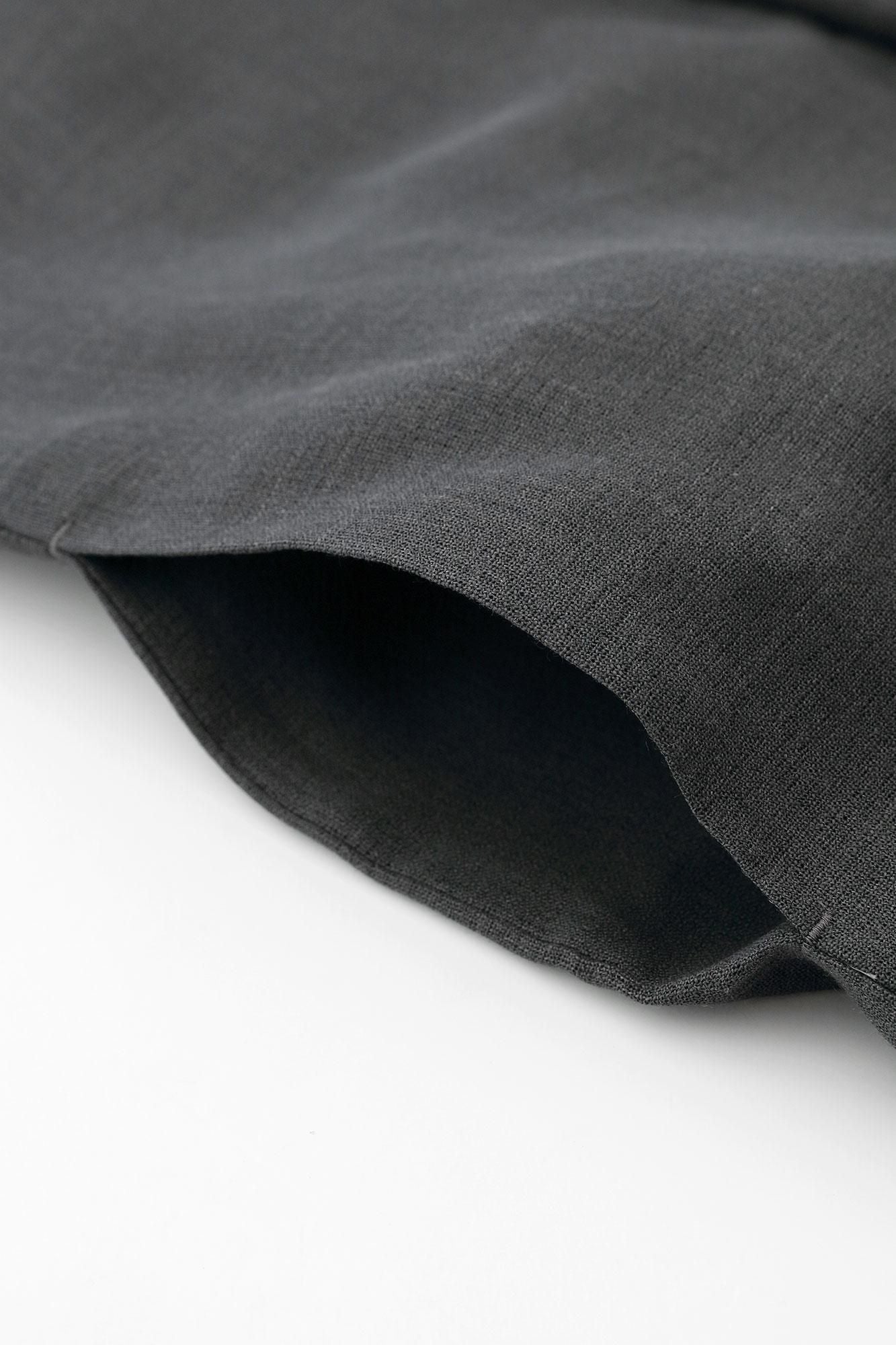 梳毛(そもう) 紗(しゃ) 宮中袖(きゅうちゅうそで) 短衣(たんい) 単(ひとえ)/鈍色(にびいろ)