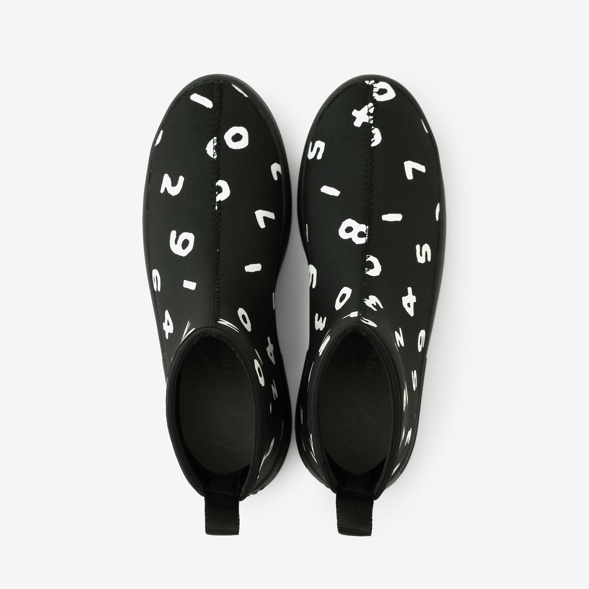 ネオプレン Y.ブーツ/SO-SU-U ブラック×ホワイト