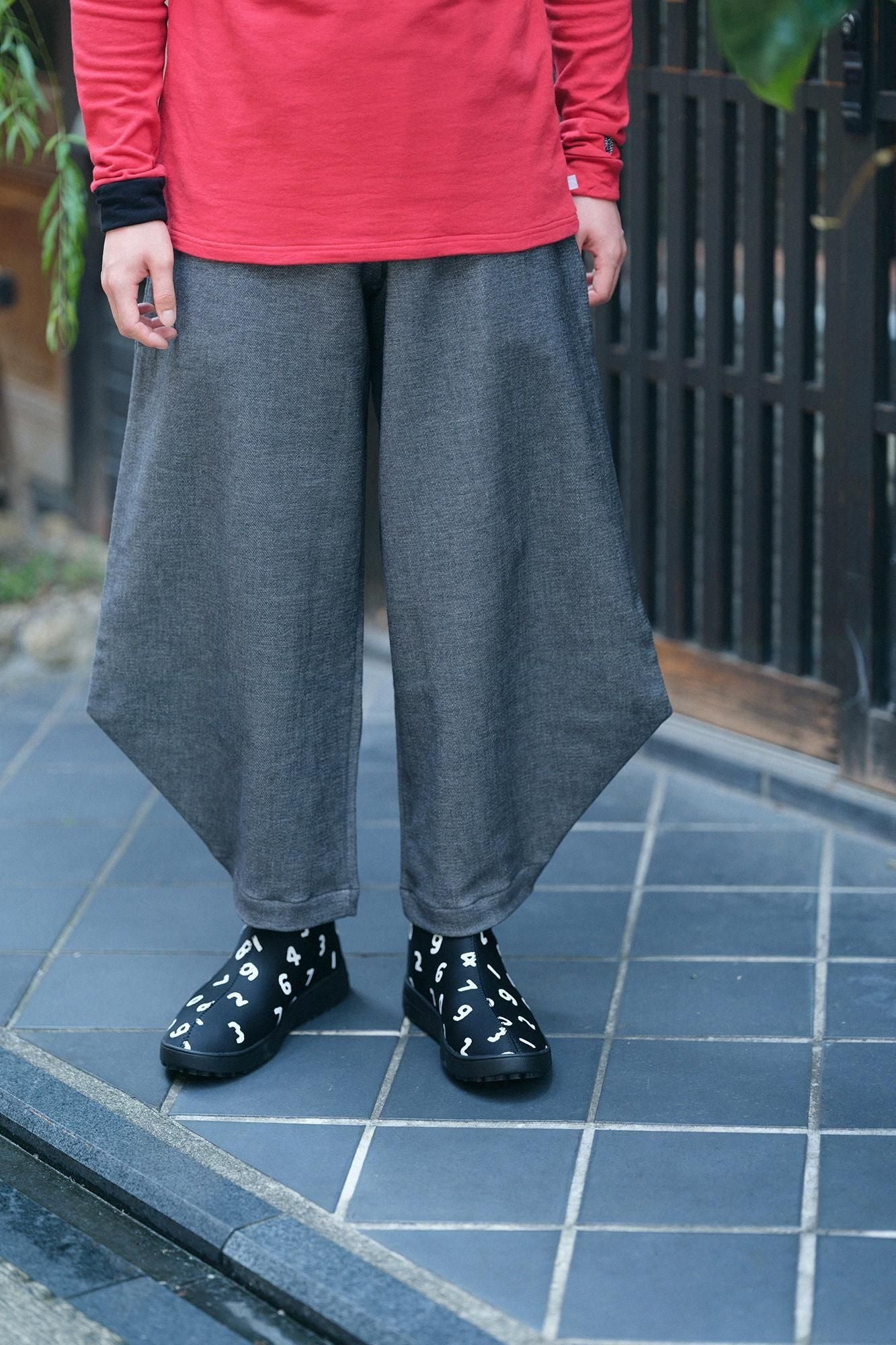 ネオプレン Y.ブーツ/SO-SU-U ブラック×ホワイト